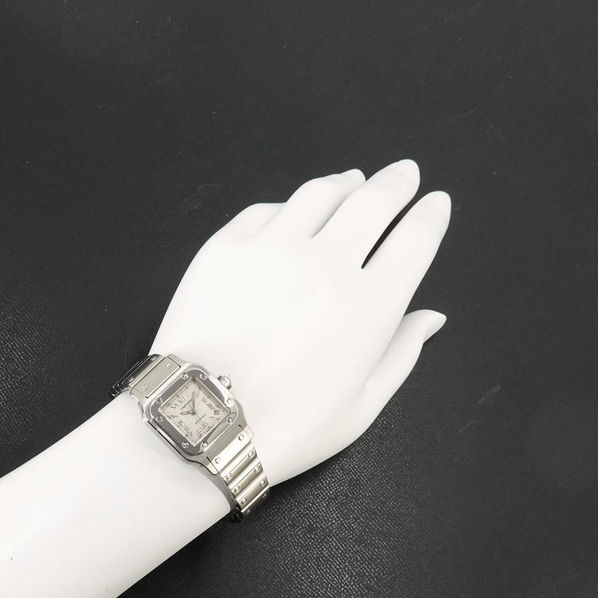 Cartier Santos Galbee SM W20044D6 Silver Dial 24mm Watch