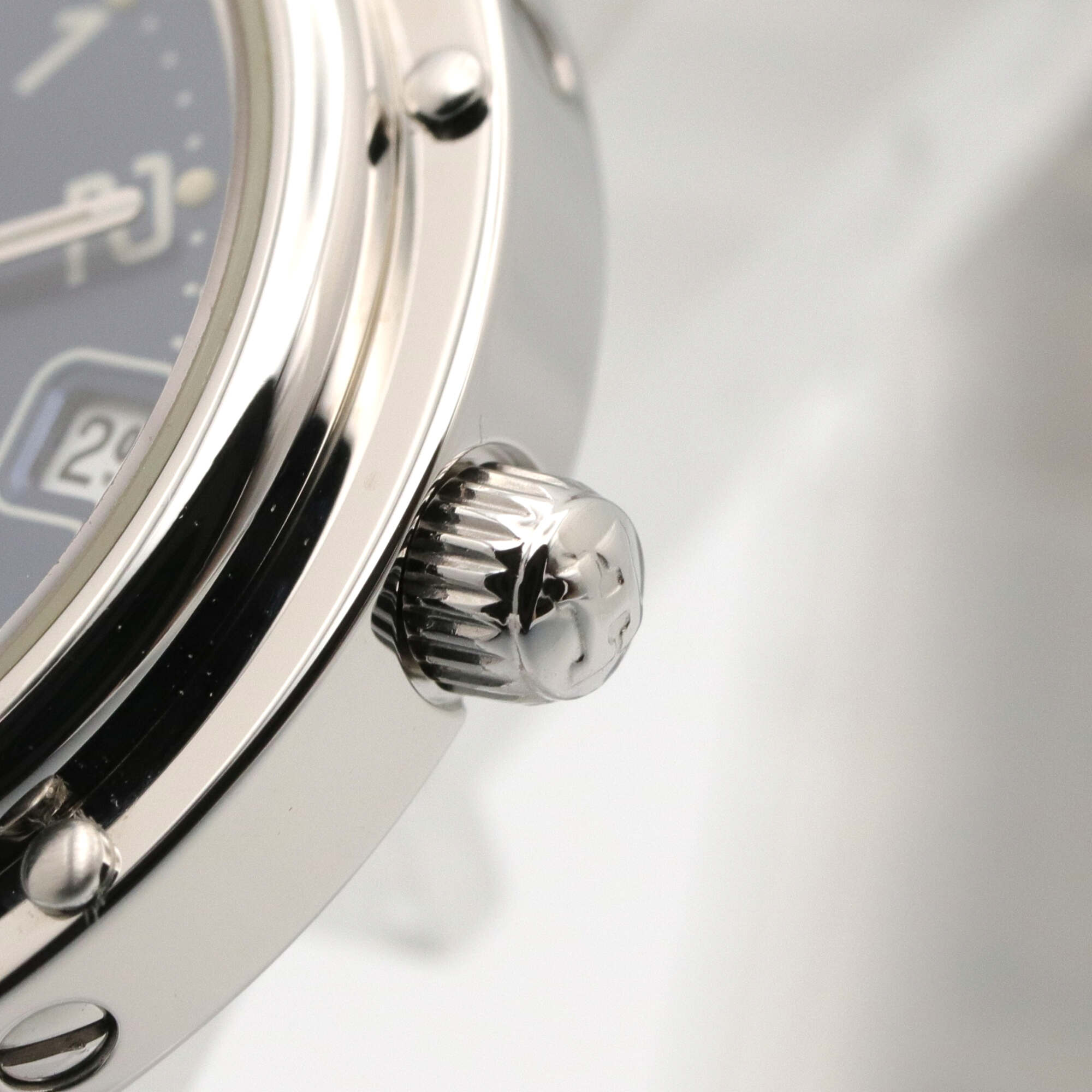 Hermes Clipper CL4.210 Blue Dial Stainless steel 24mm Watch