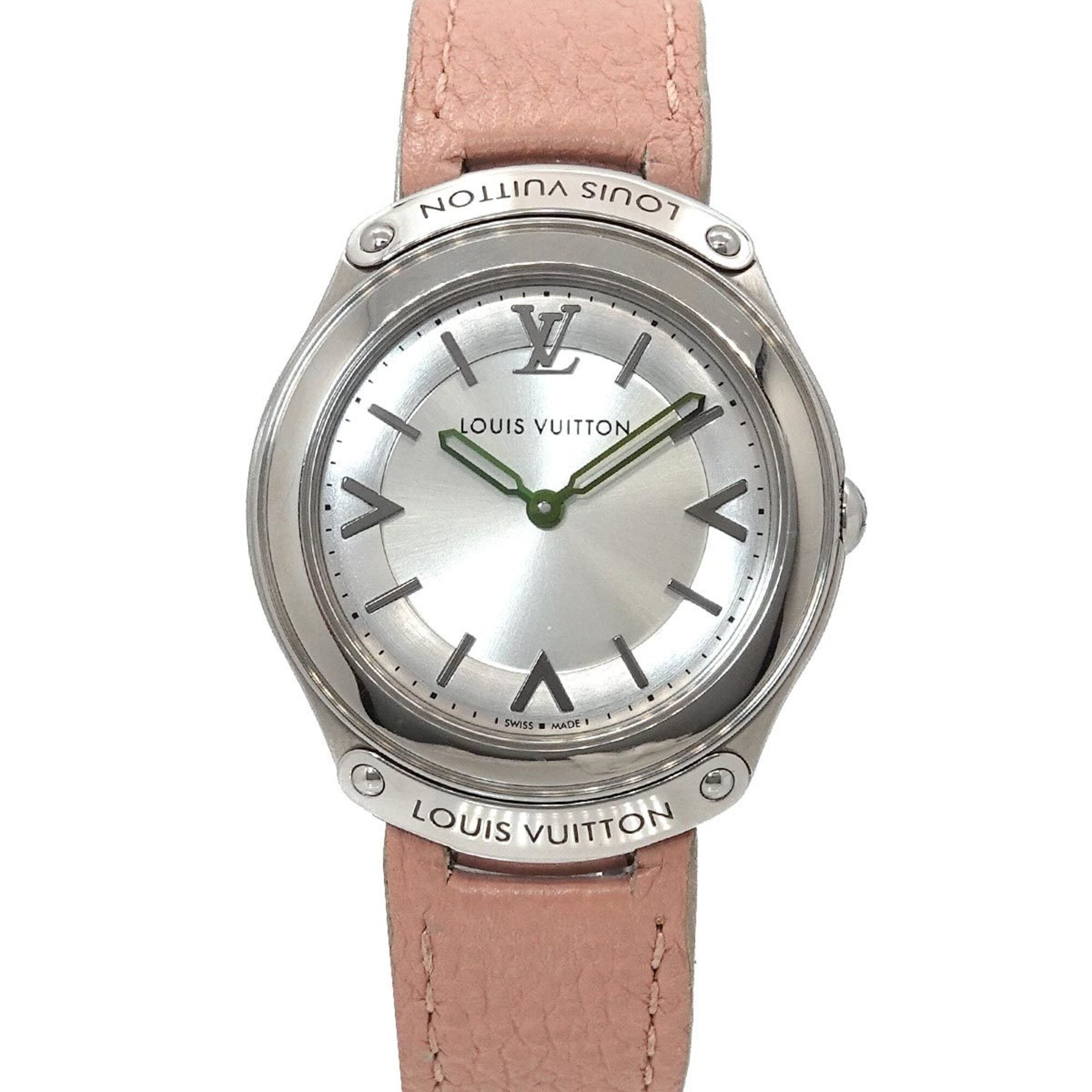 Louis Vuitton Fifty Five Q6J00 Women's Watch, Silver, Quartz.
