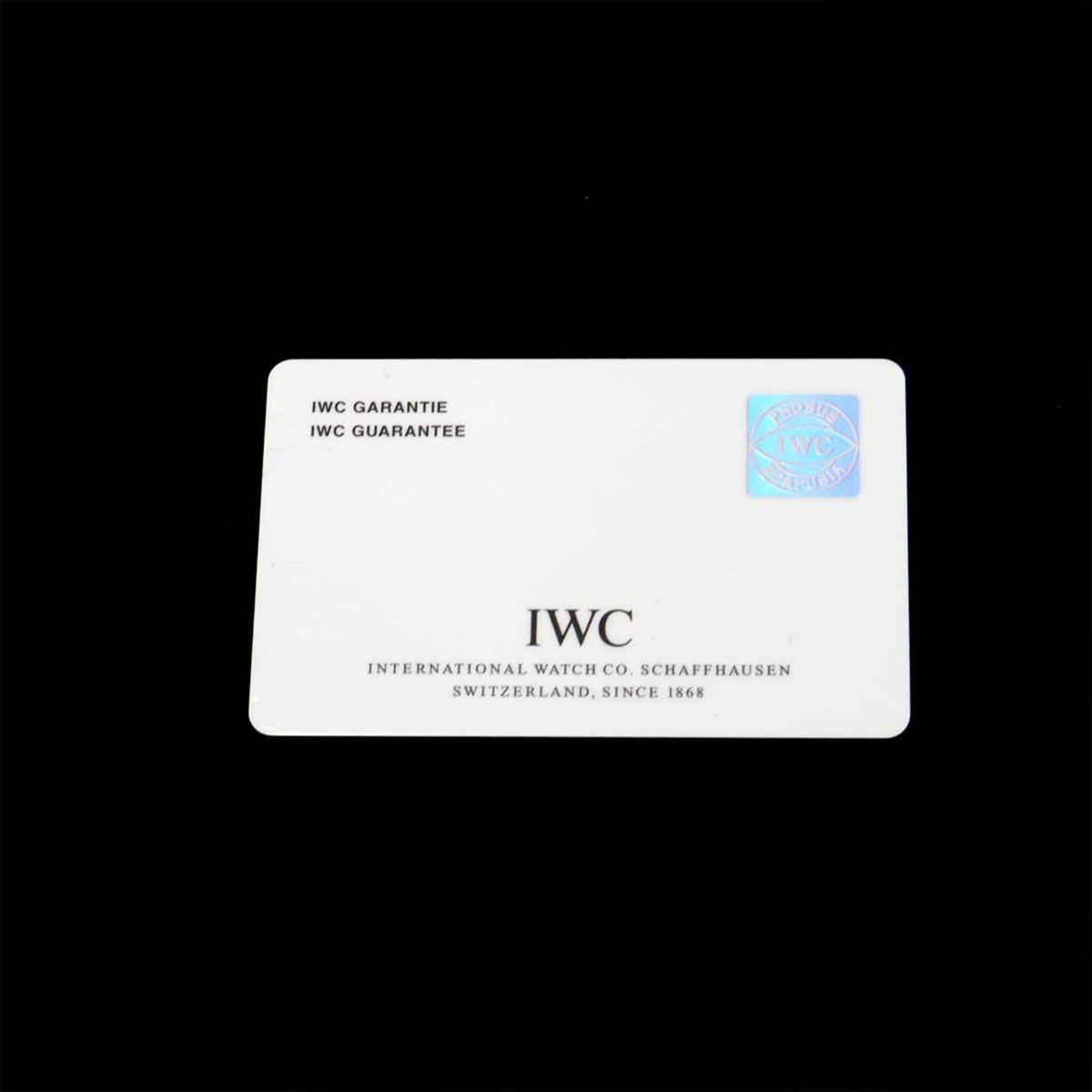 Montre IWC Ingenieur IW323601 Noir cadran 45 mm