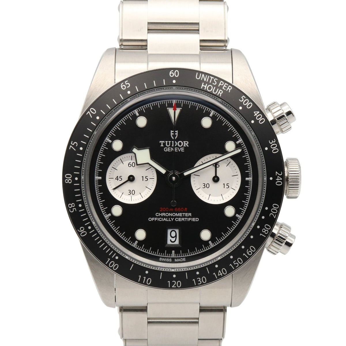 Montre Tudor Black bay Chrono 79360N Noir cadran 41 mm
