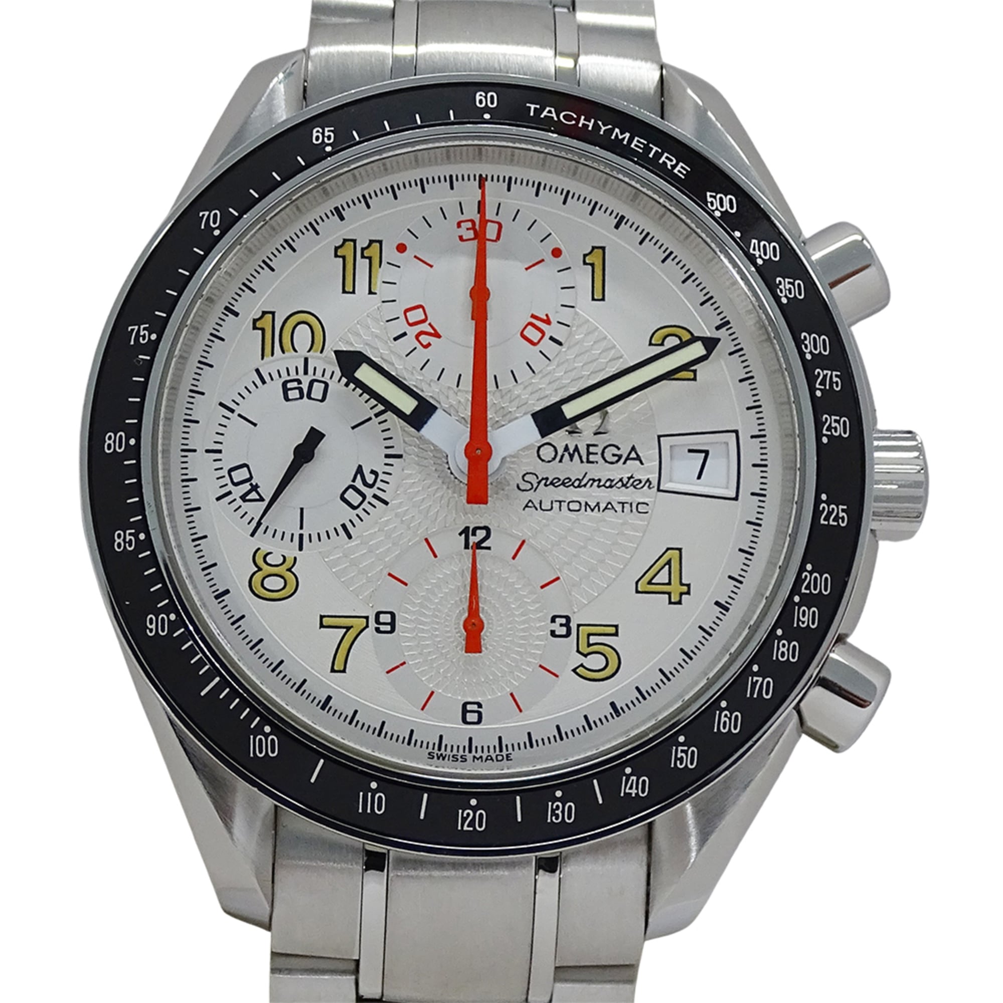 Omega Speedmaster Mark 40 3513.33 Men's Watch, Brand Name, Chronograph, Automatic Winding, Stainless Steel (SS), Silver
