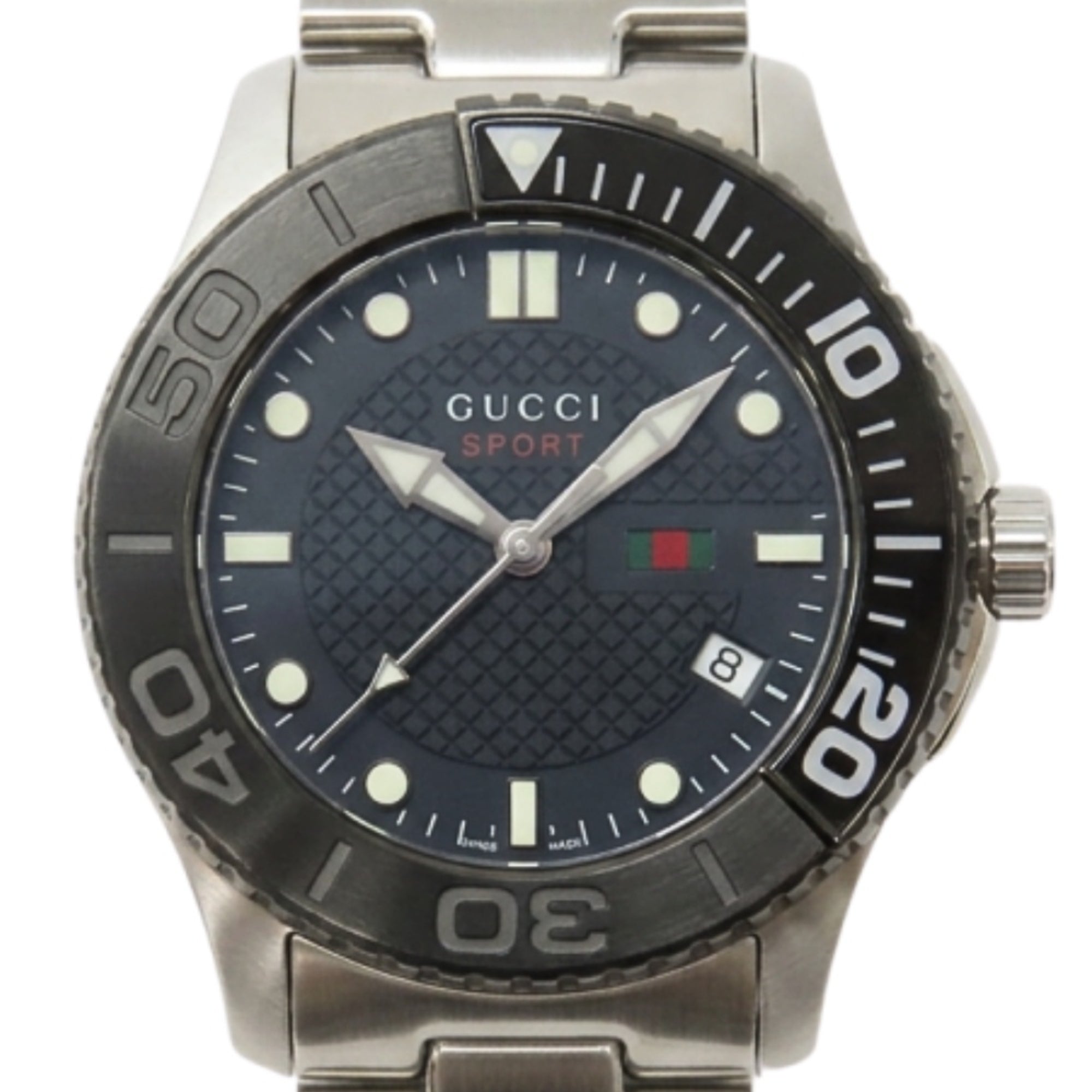 Montre Gucci Sport 126.2/YA126249 Noir Cadran 44 mm