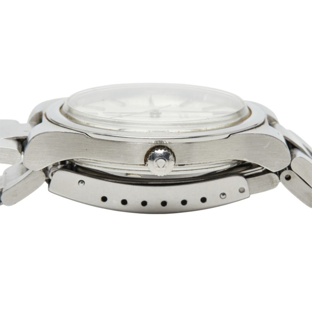 Omega Genf Silber Zifferblatt 36 mm Uhr