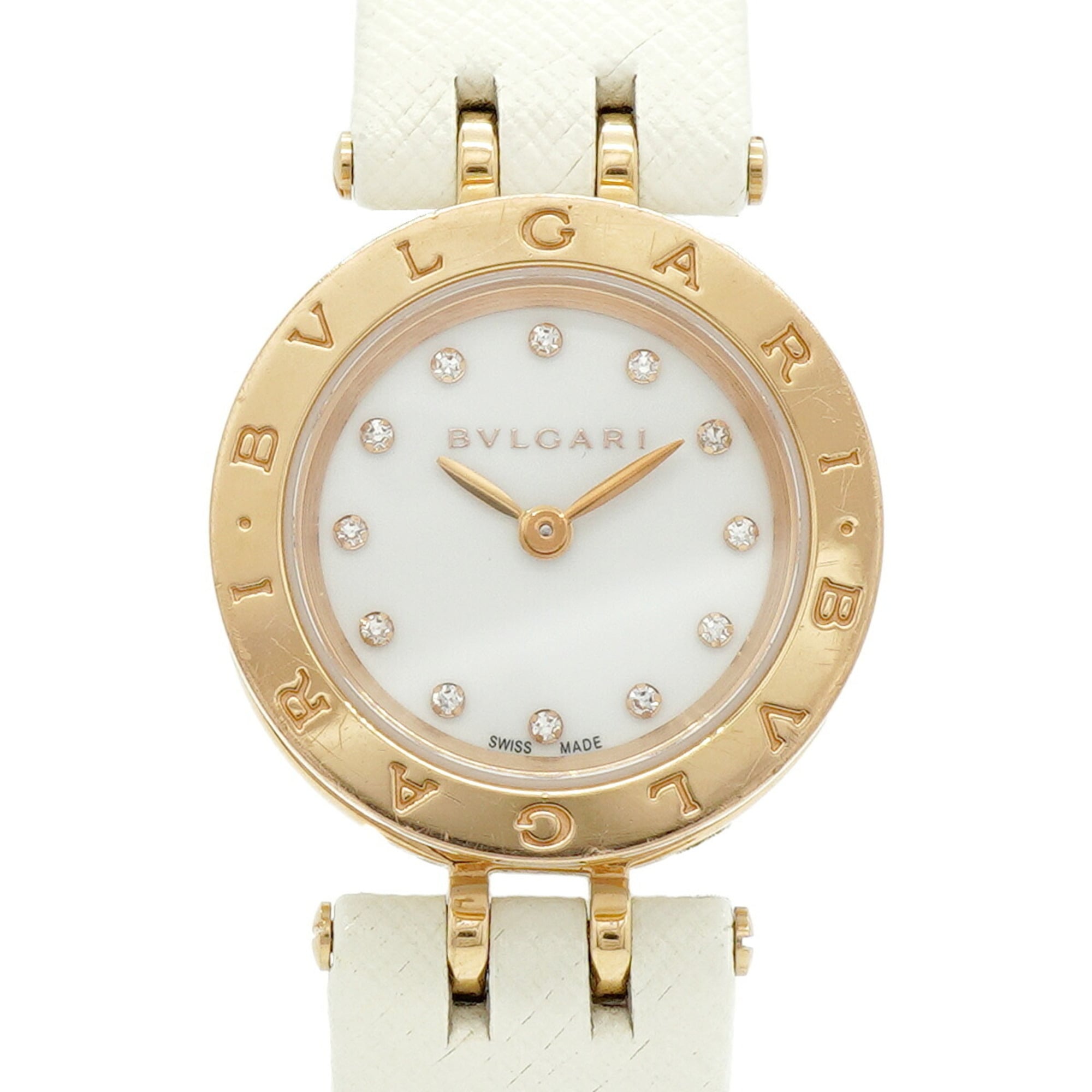 Bulgari B.zero1 BZP23SG White Dial 23mm Watch
