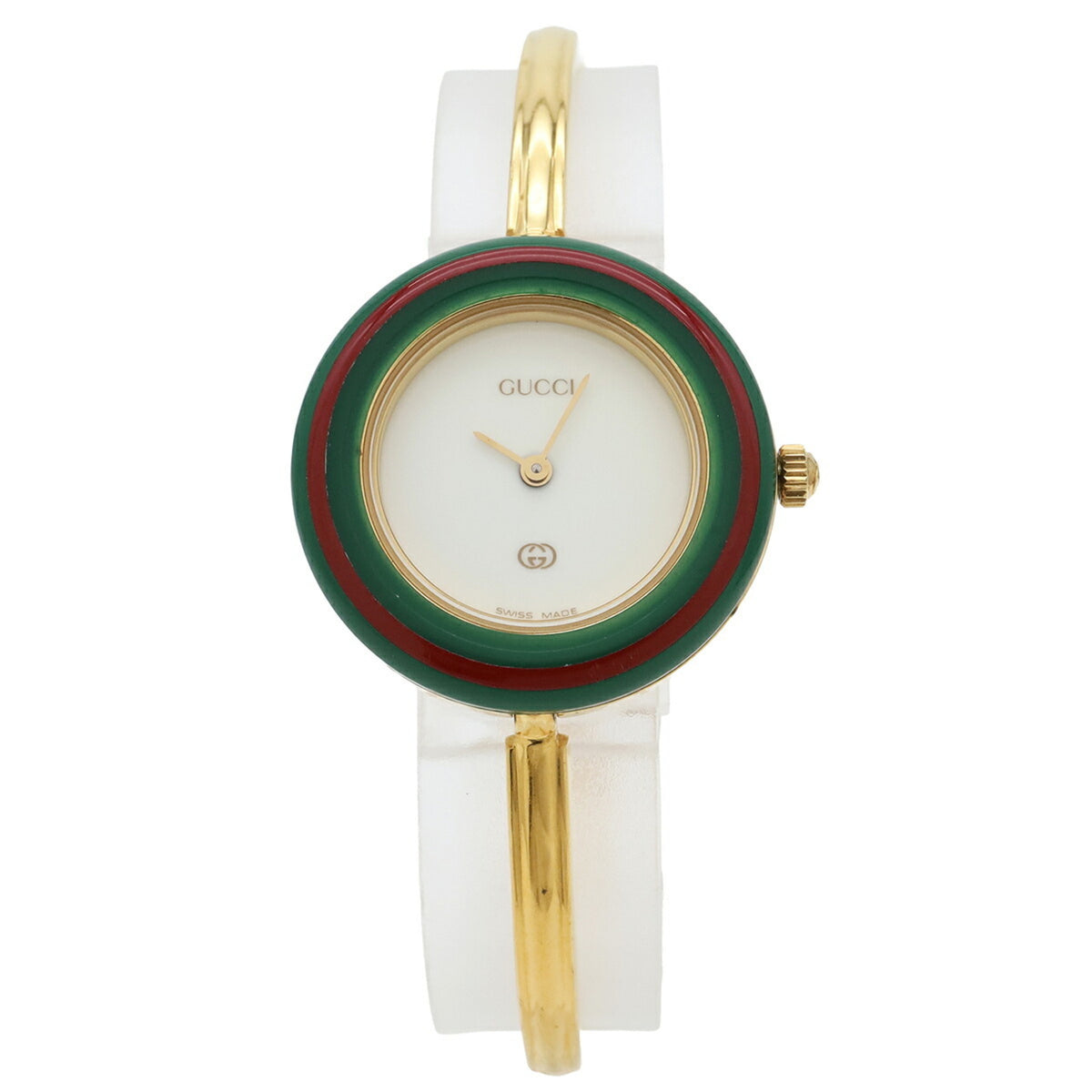 Gucci Change Bezel 11/12 White Dial 26mm Watch