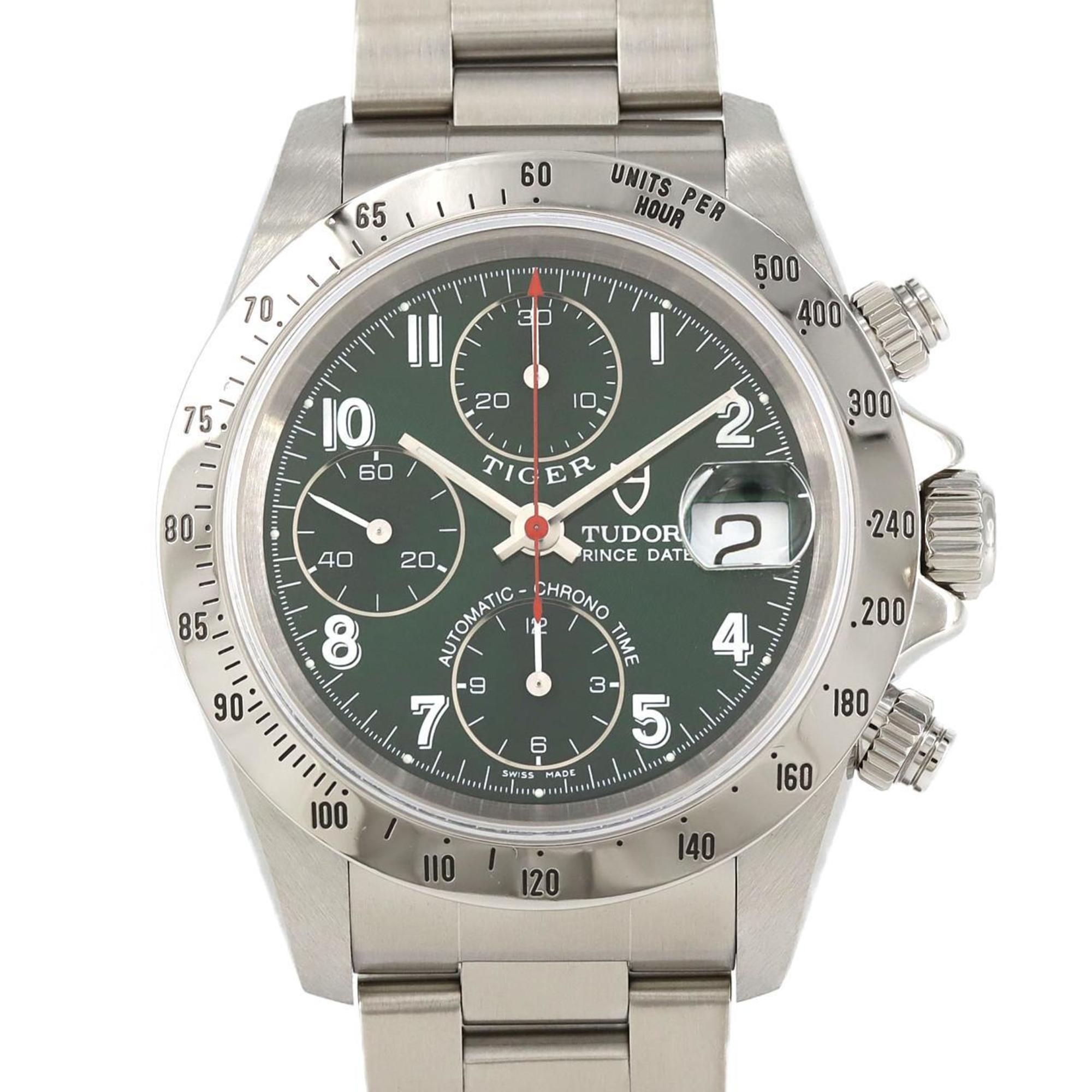 Tudor Chronotime Tiger 79280Tãƒ»3 SS Wristwatch Automatic