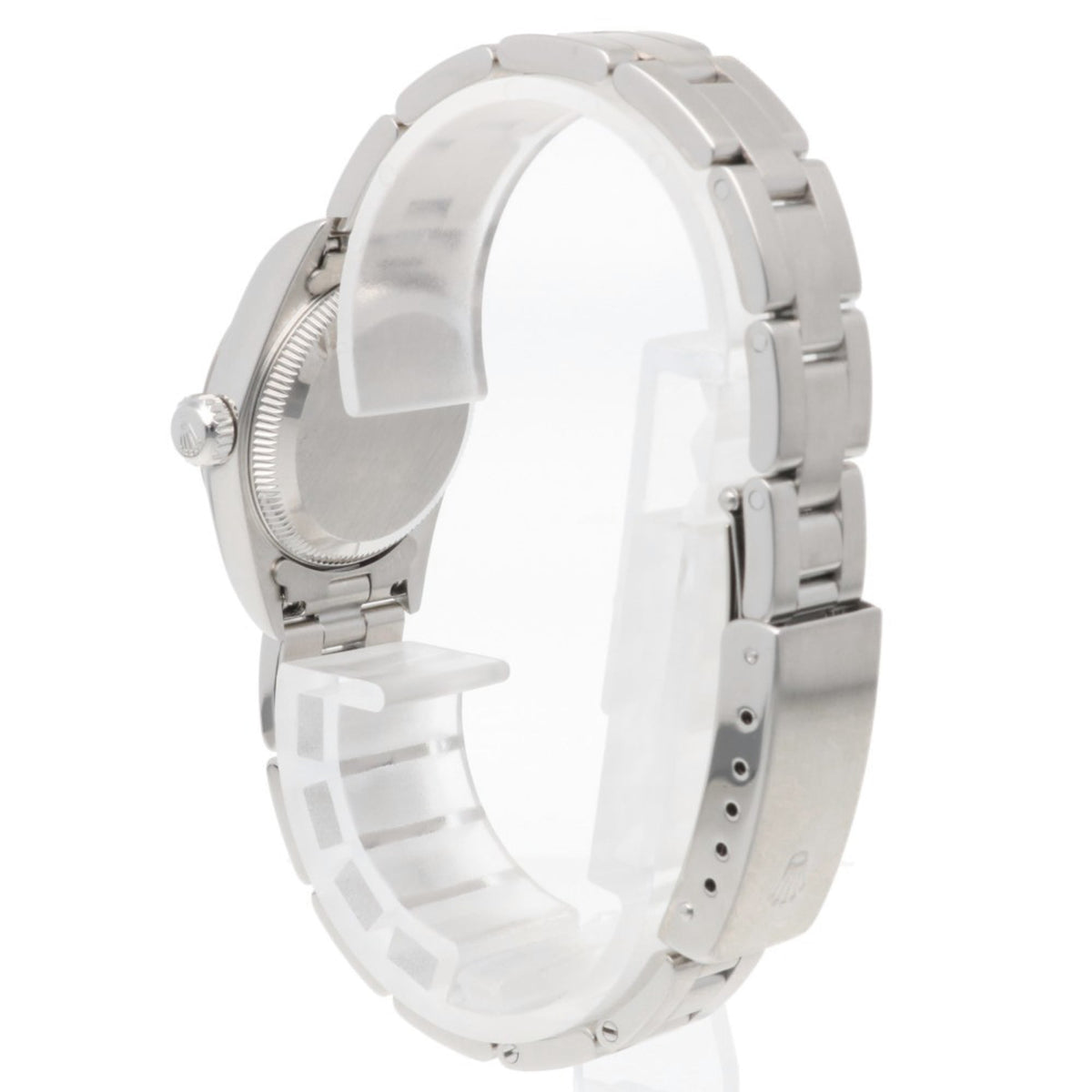Montre Rolex Oyster Perpetual 67180, cadran bleu, 24 mm
