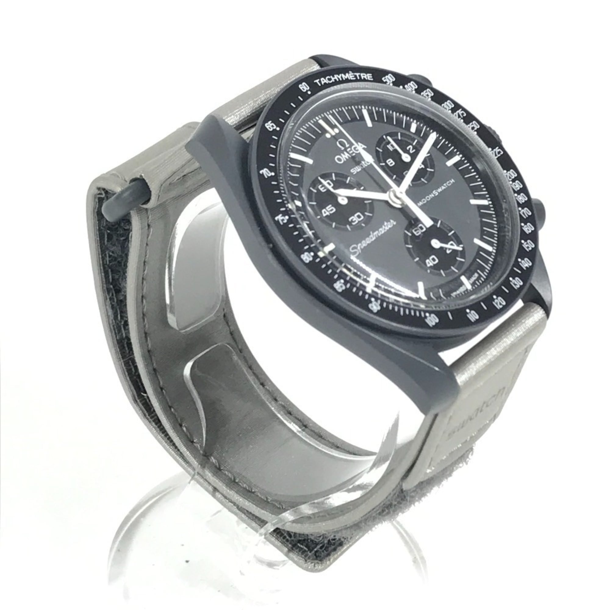 Swatch Mission to Mercury SO33A100 Grey Dial 42mm Watch