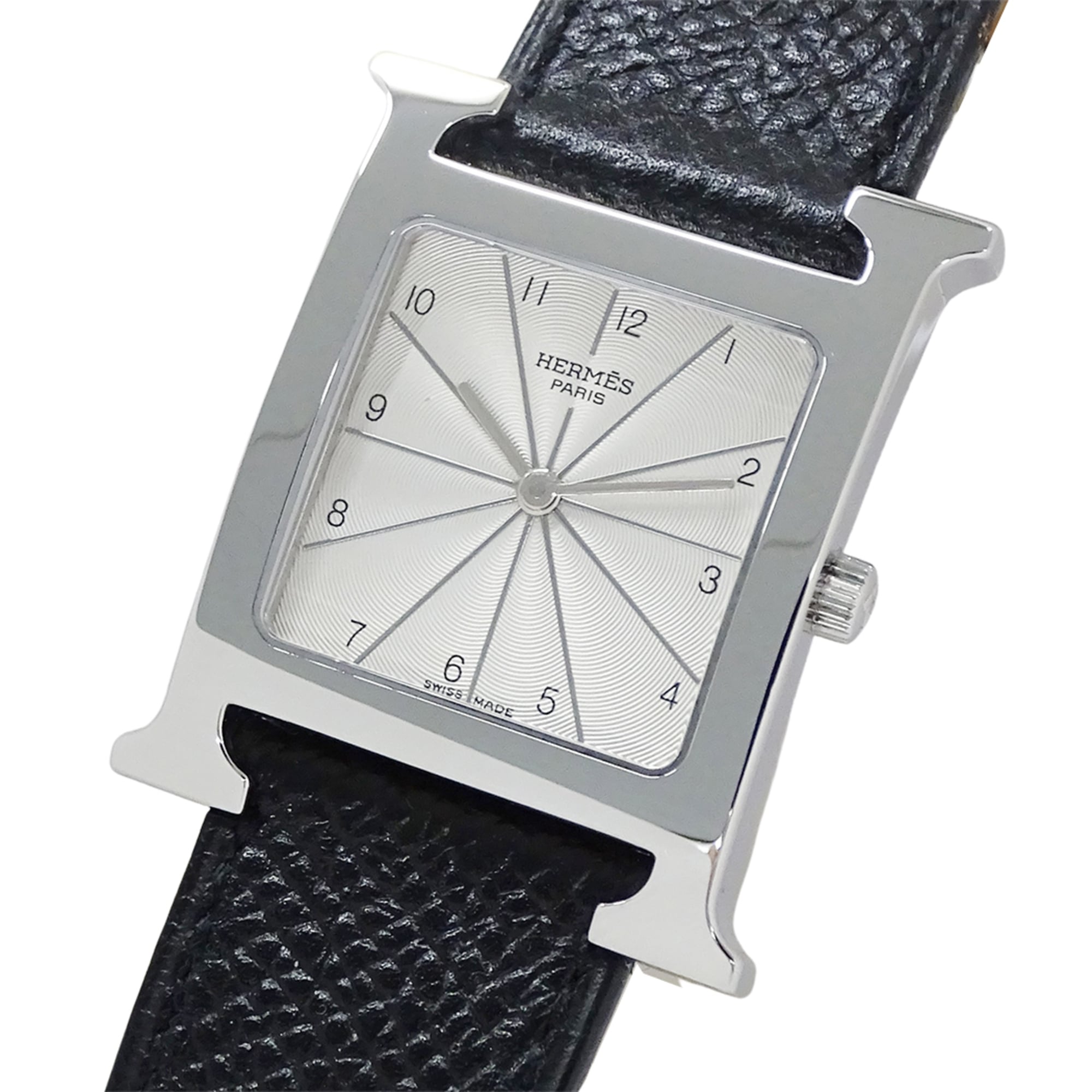 Hermes H-Watch HH1.510 Silver Dial 26mm Watch