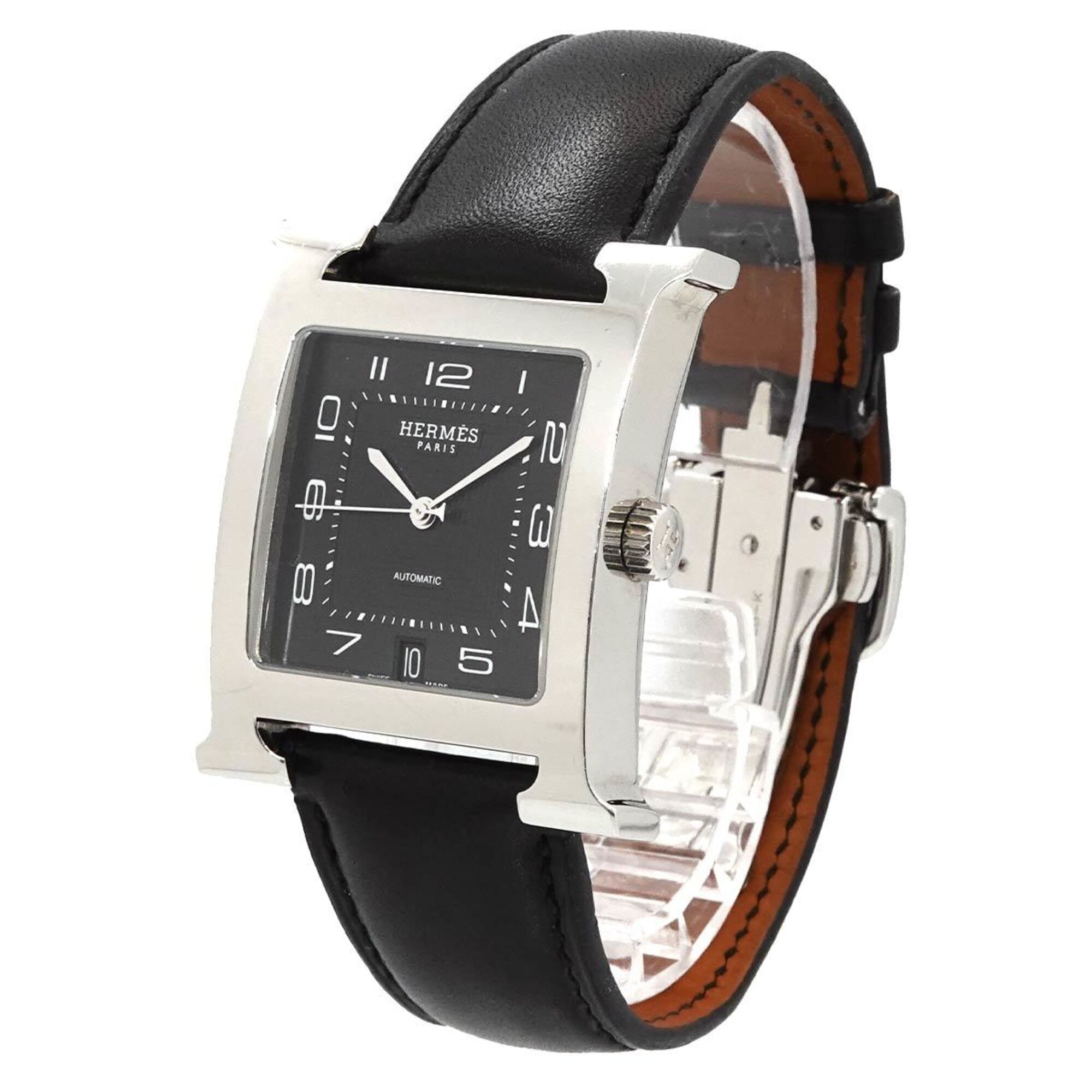 Hermes H- HH2 810 Date Black Automatic Movement
