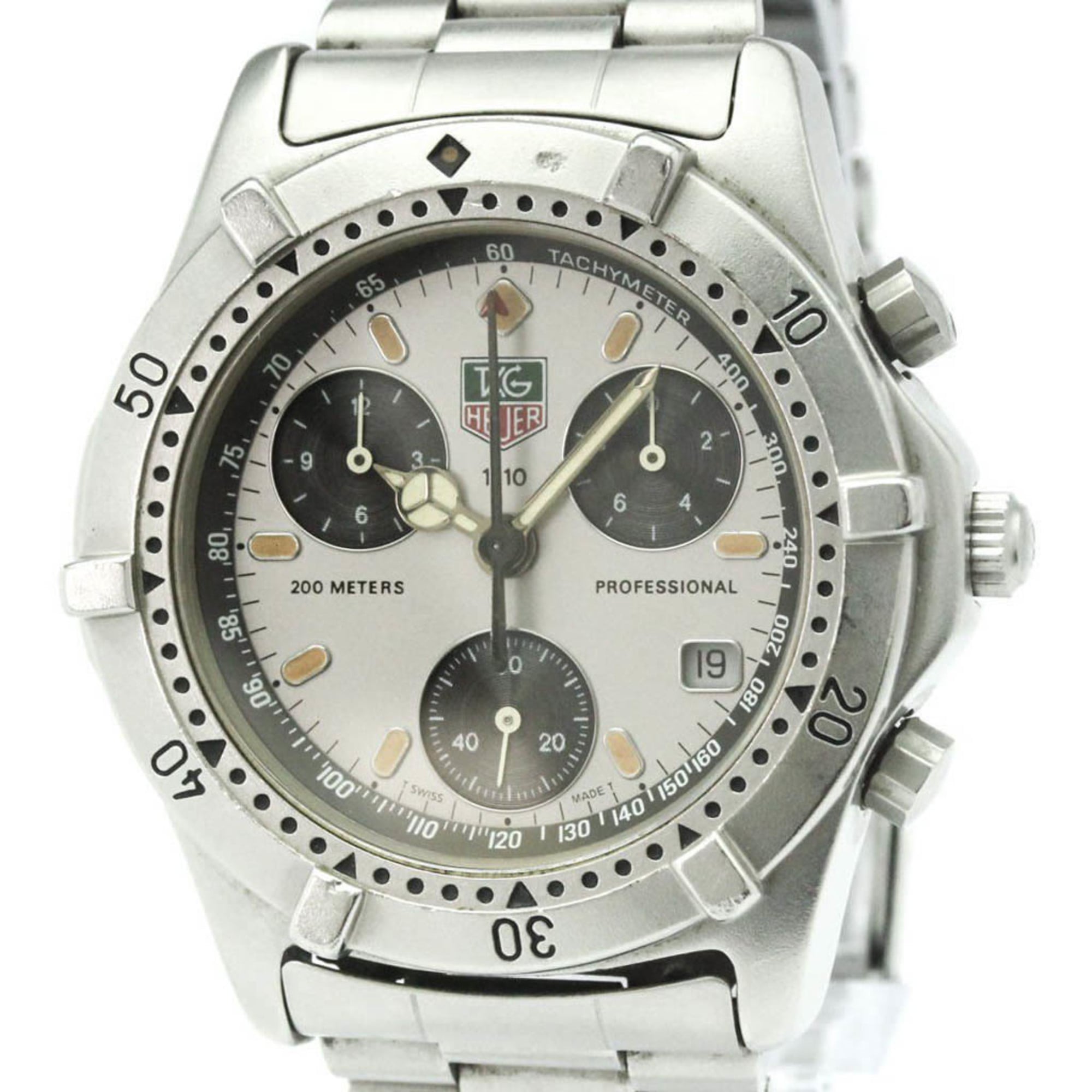 Tag Heuer Professional Quartz Stainless Steel Men's Sport 560.206