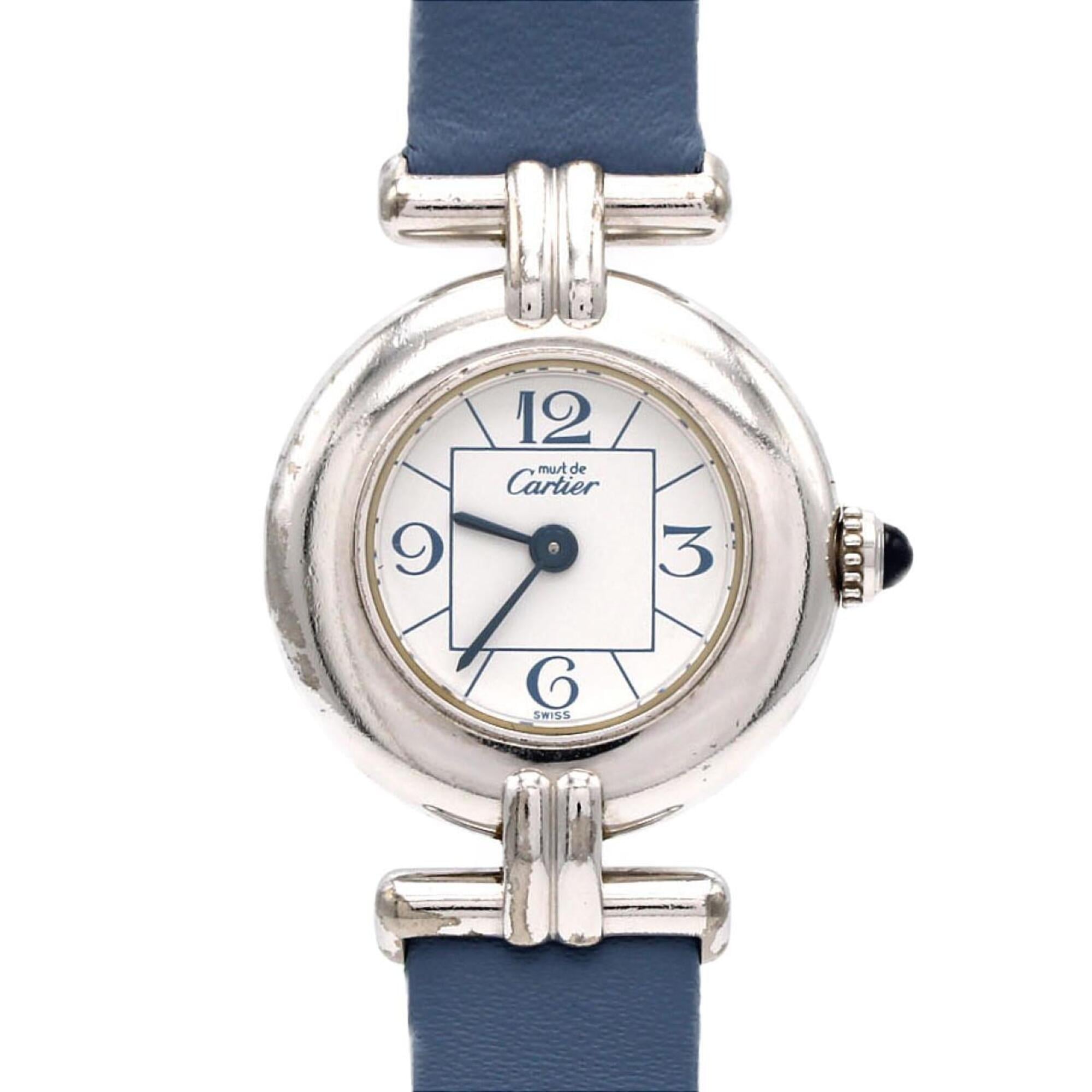 Cartier Must W1011455 White Dial 24mm Watch