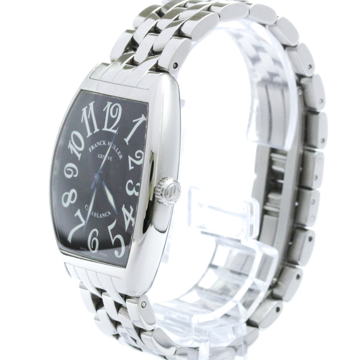 Franck Muller Casablanca 2852 horloge met zwarte wijzerplaat, 31 mm