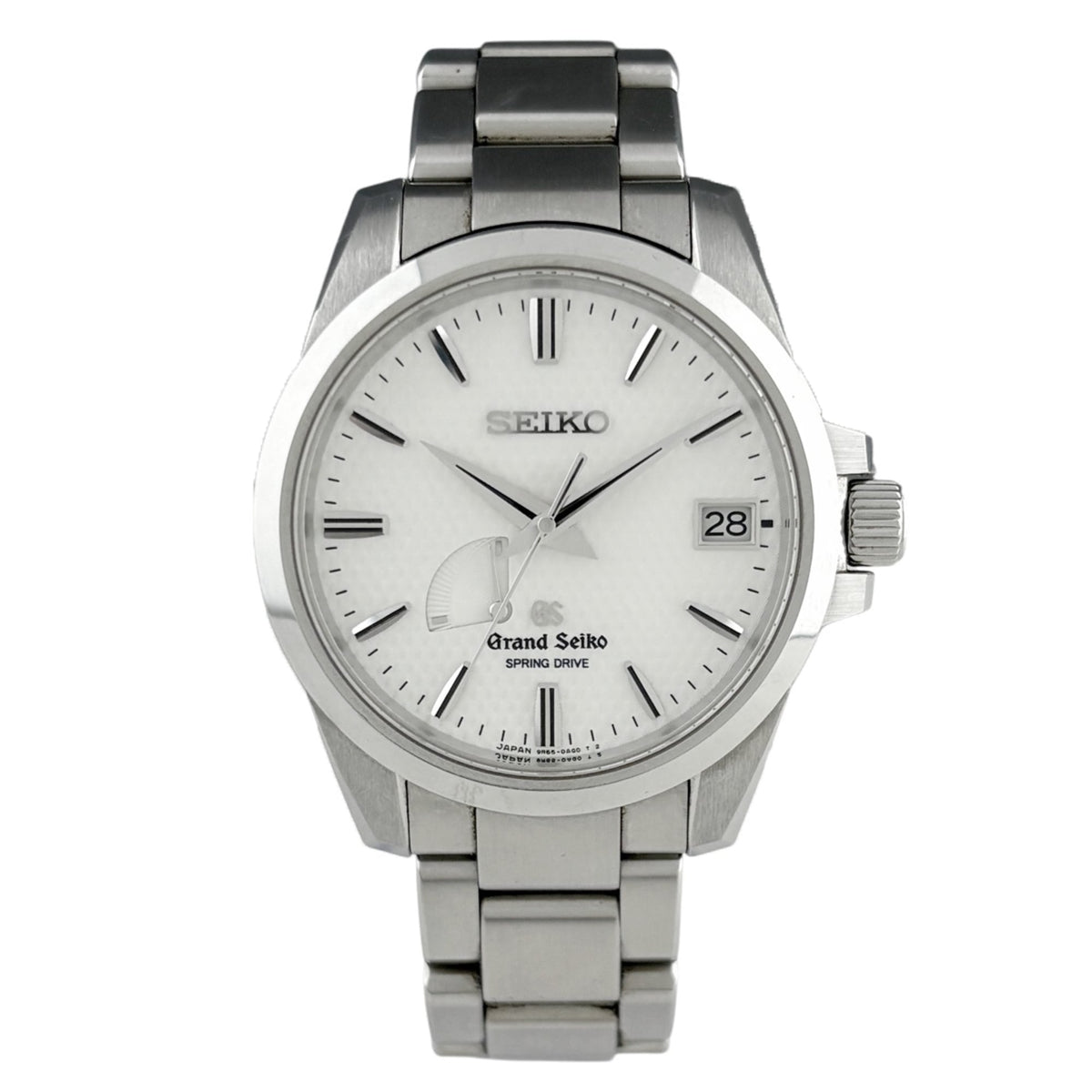 Grand Seiko Grand 9R65-0AG1/SBGA025 Weiß Zifferblatt 39mm Uhr