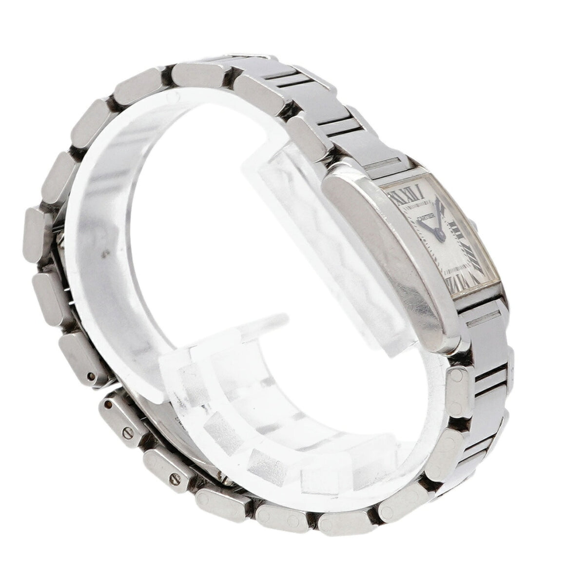 Cartier Tank Française SM W51008Q3 Ivory Dial 20mm Watch