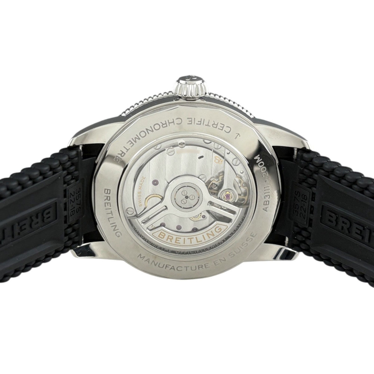 Breitling Superocean Heritage B31 AB3111 Schwarz Zifferblatt 42 mm Uhr