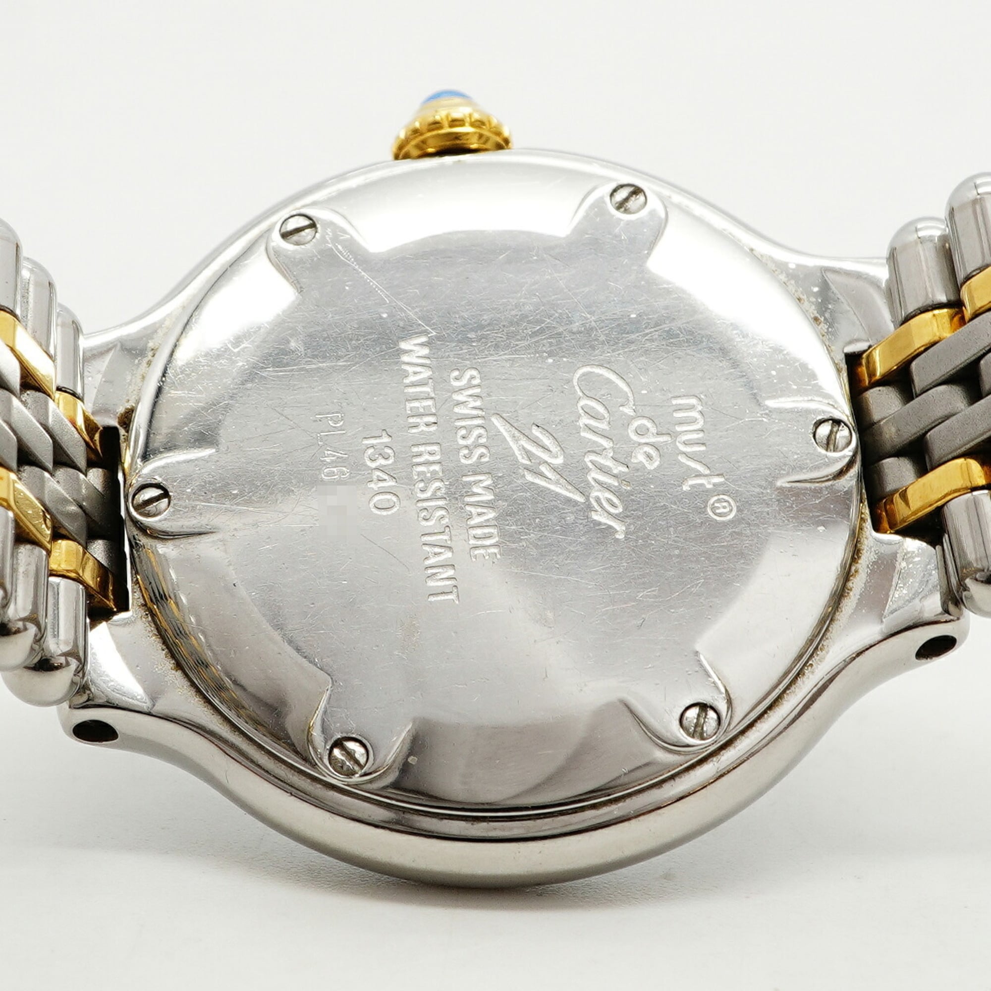 Cartier Must 21 SM W10075F4 Silver Dial 27mm Watch