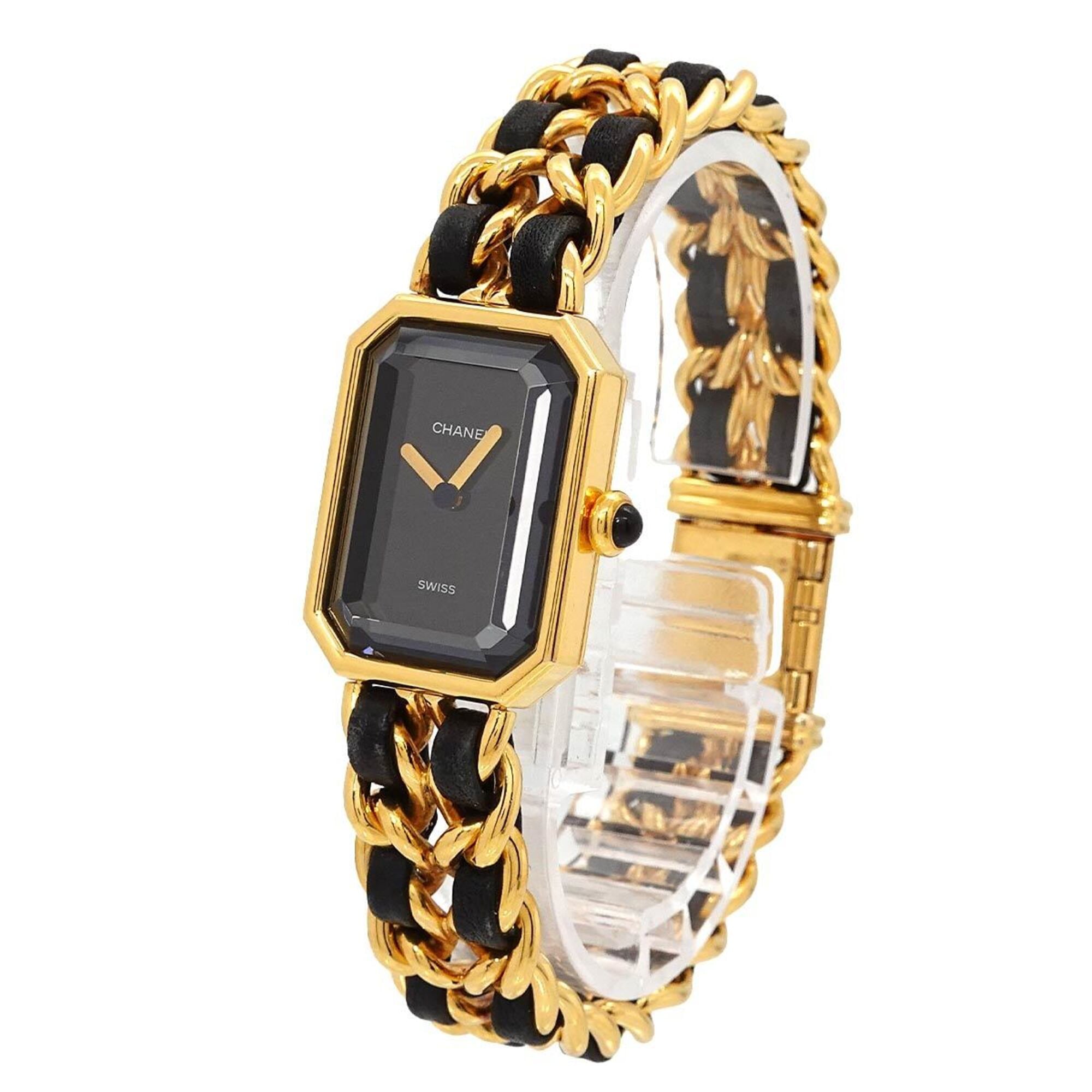 Chanel Premiere H0001 Black Dial 20mm Watch