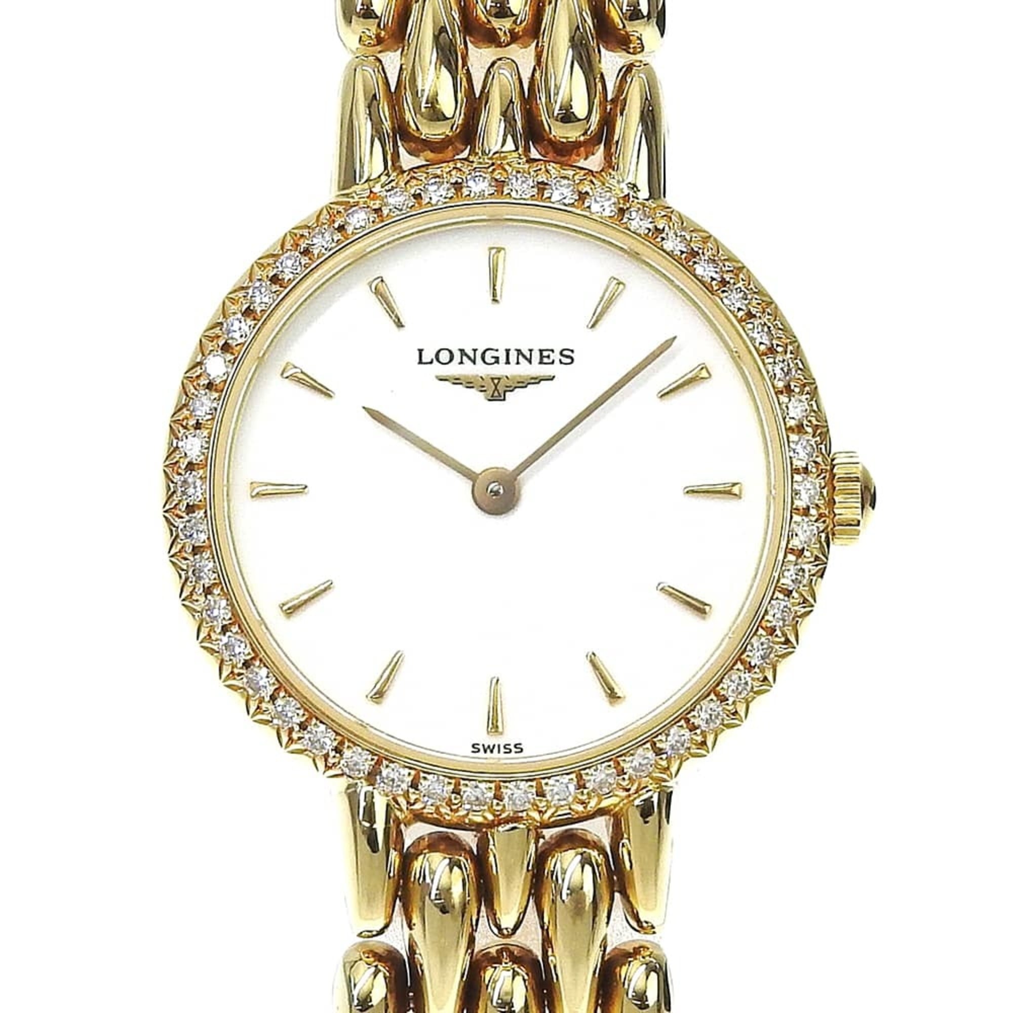 Montre Longines L7 L7 373 3 Blanc, cadran de 23 mm