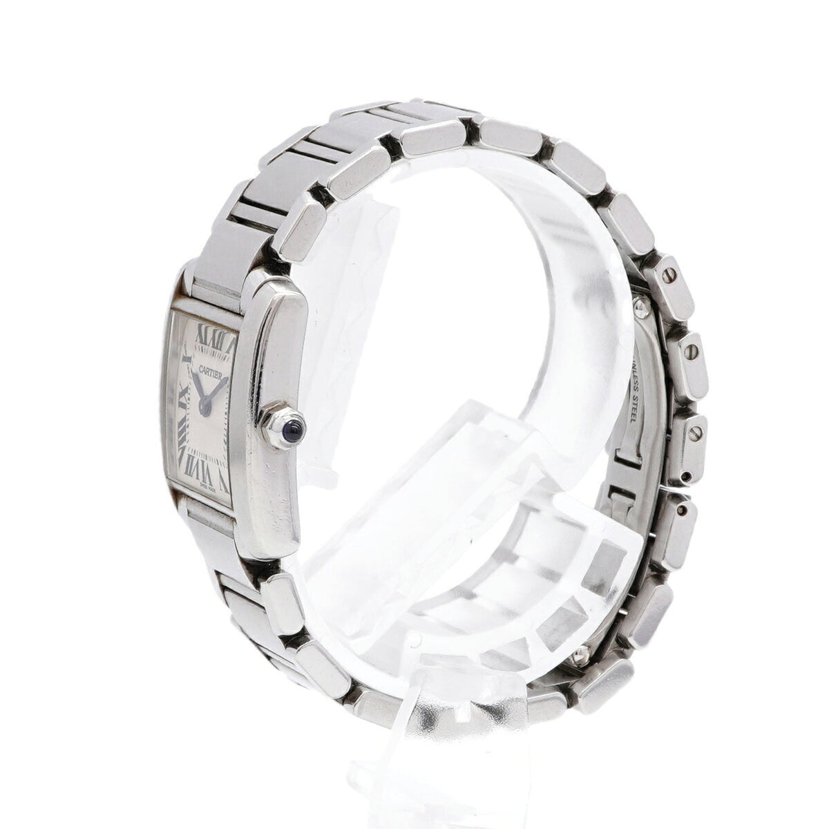 Cartier Tank Française SM W51008Q3 Ivory Dial 20mm Watch