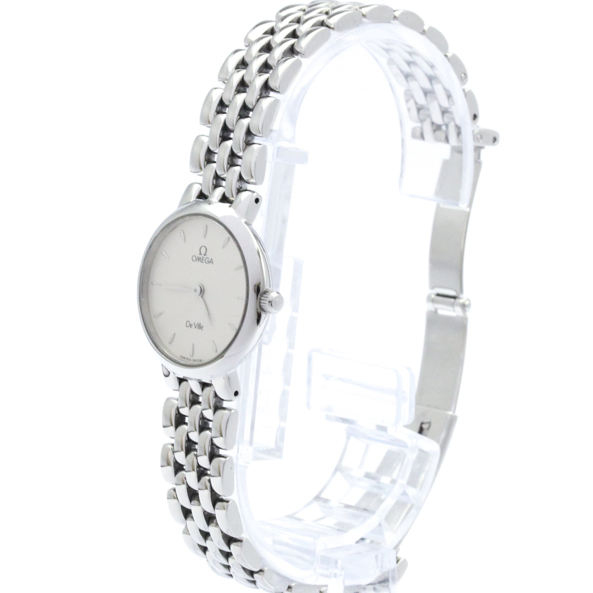 OMEGA De Ville Prestige Steel Quartz Ladies Watch 7560.31 Polished