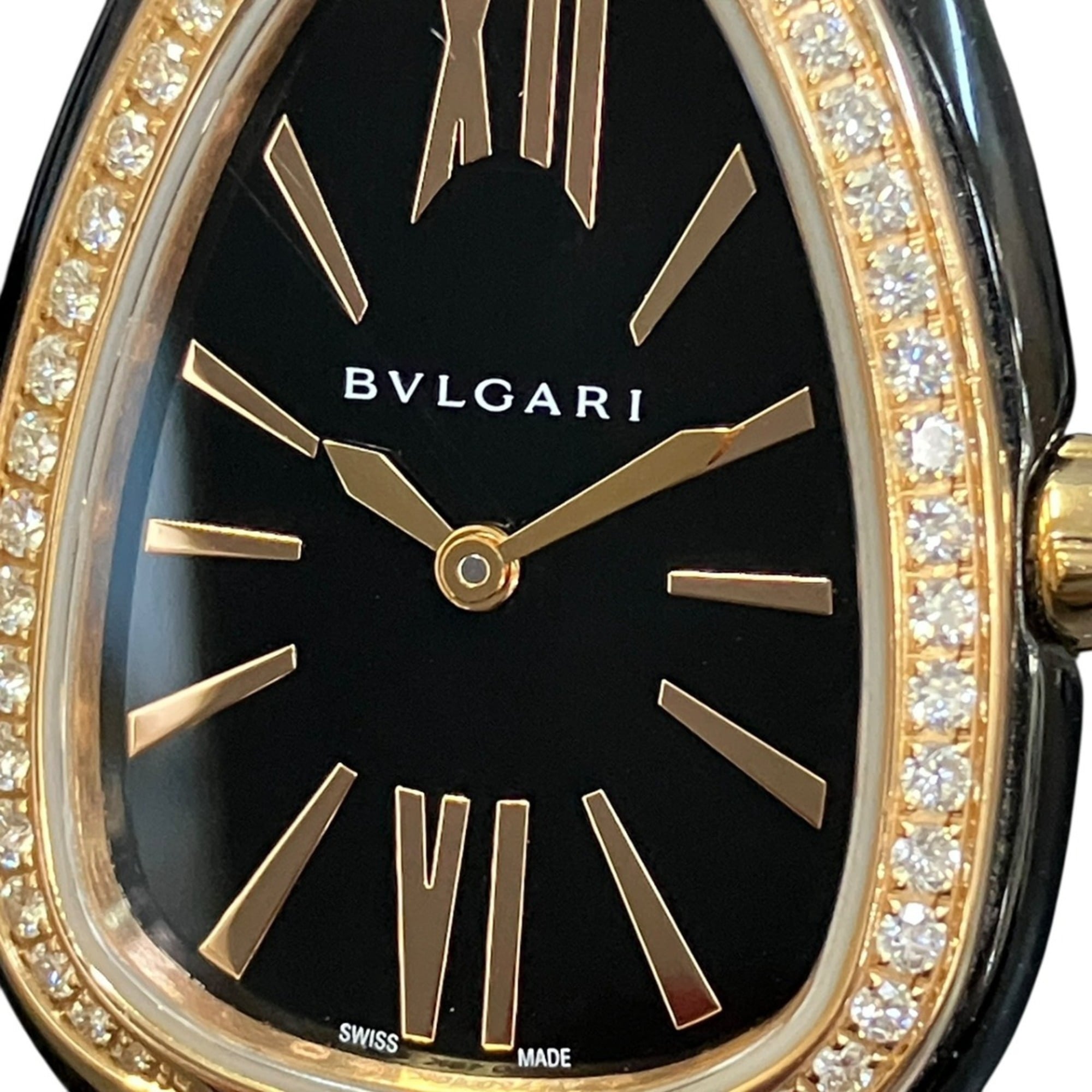 Bvlgari Bulgari BVLGARI Serpenti Seduttori 103706 Schwarz Zifferblatt 25 mm Uhr