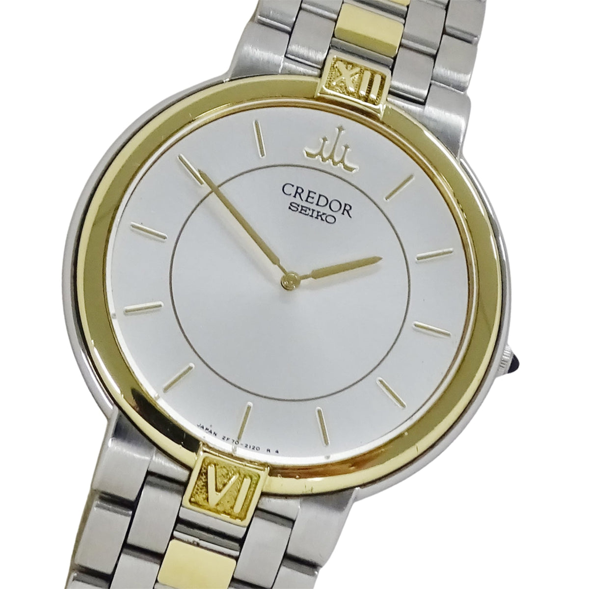 Seiko Credor 2F70-0640 Silver Dial 32mm Watch