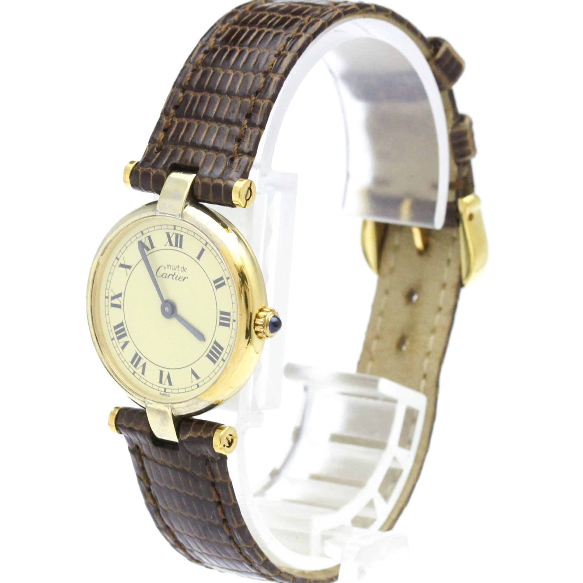 Montre Cartier Must 590004 Ivoire avec cadran de 24 mm