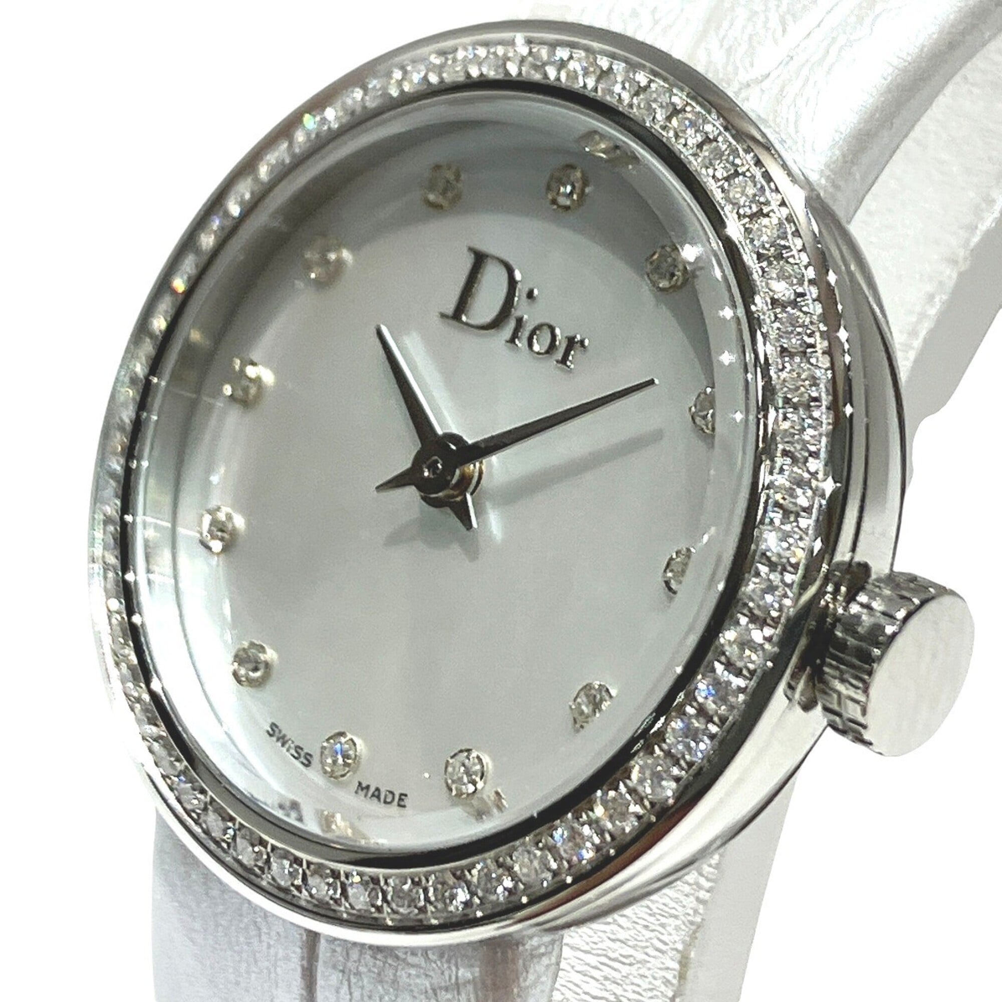 Christian Dior Baby CD041111 White Dial 23mm Watch
