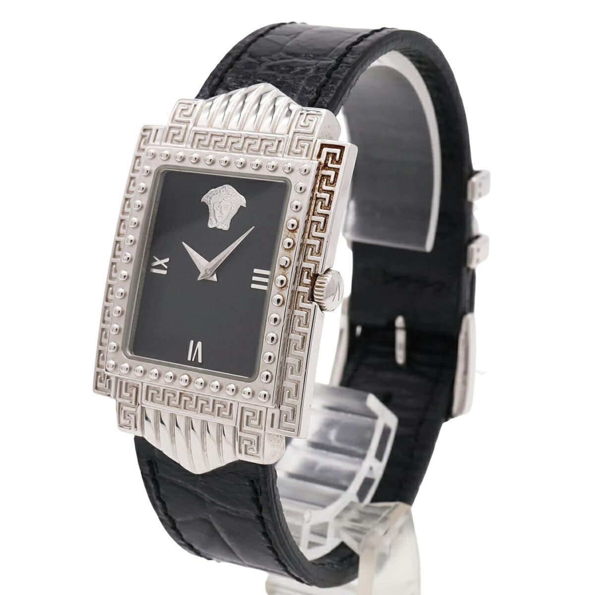 Versace Medusa Schwarz Zifferblatt 27 mm Uhr