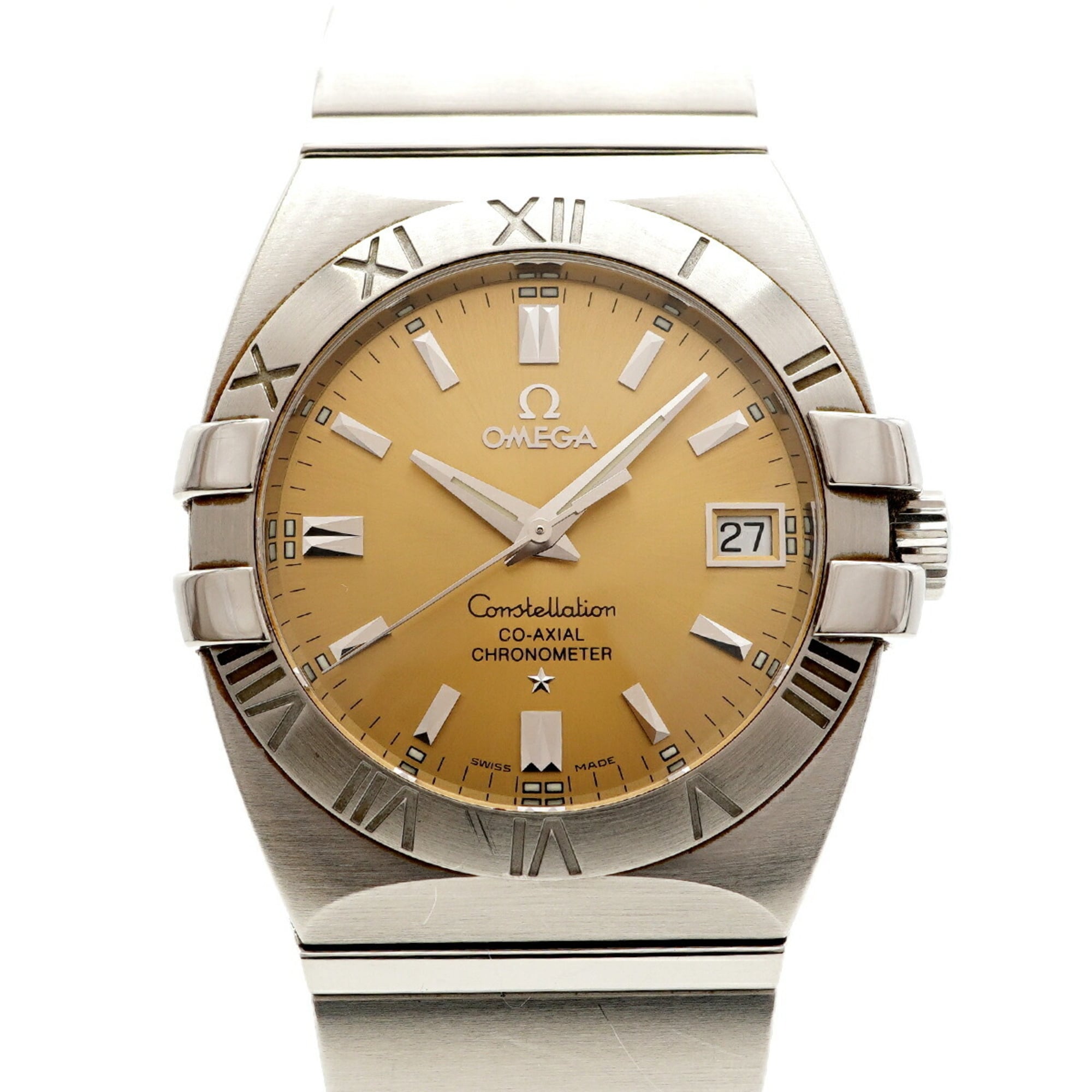 Omega Constellation Double Eagle 1501.10 Gold Dial Men's Watch