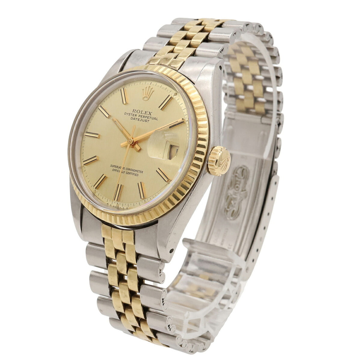 Rolex Datejust 1601 Champagne Dial 36mm Watch