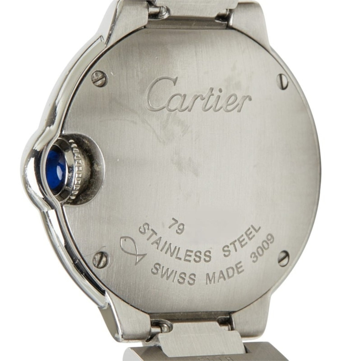 Cartier Ballon Bleu SM Silber Zifferblatt 28 mm Uhr