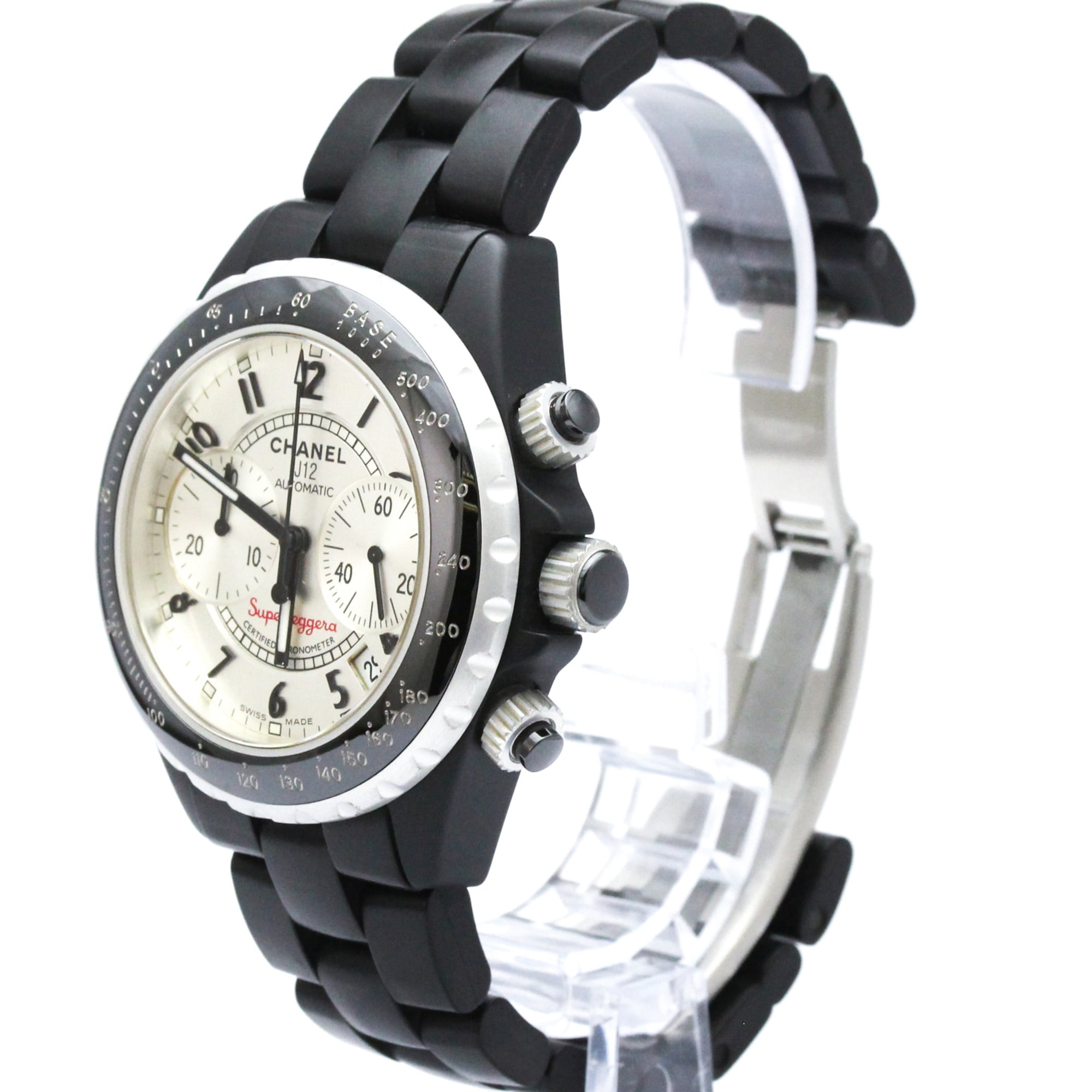 Chanel J12 H2039 Silver Dial 41mm Watch