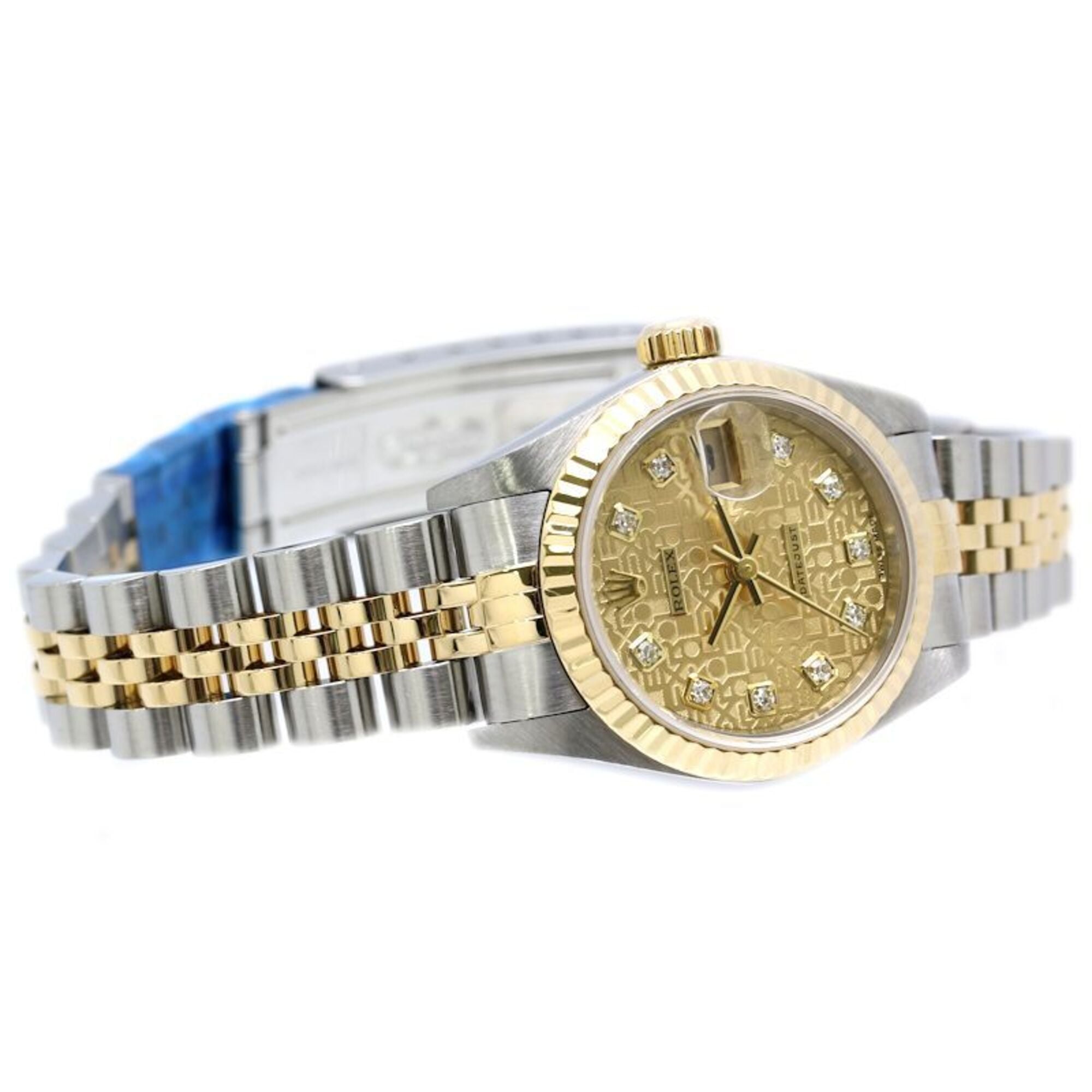 Rolex Datejust 79173G Champagne Dial 26mm Watch