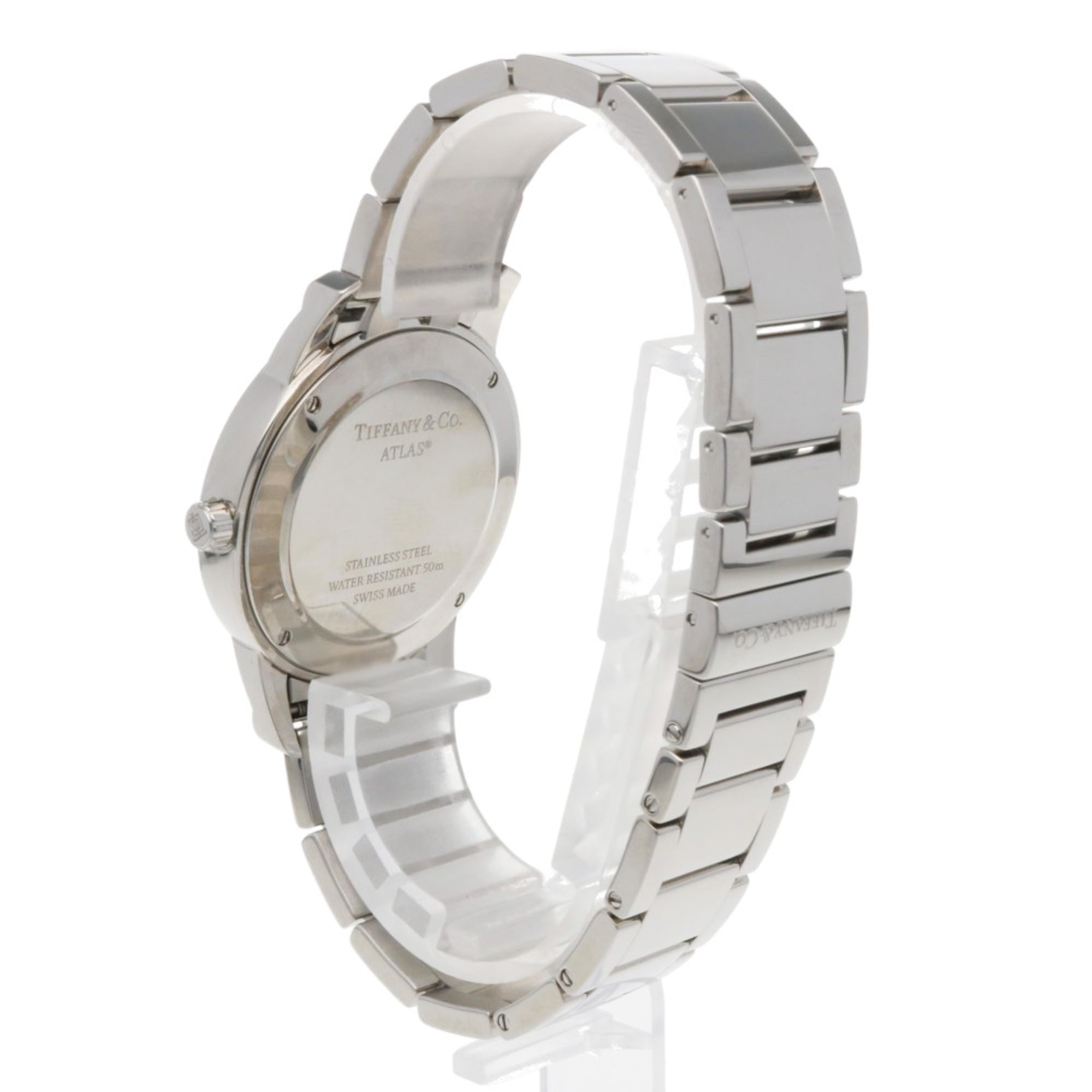 Tiffany & Co. Atlas 2-Hand Watch, Stainless Steel, Quartz, Men's, 63452769.