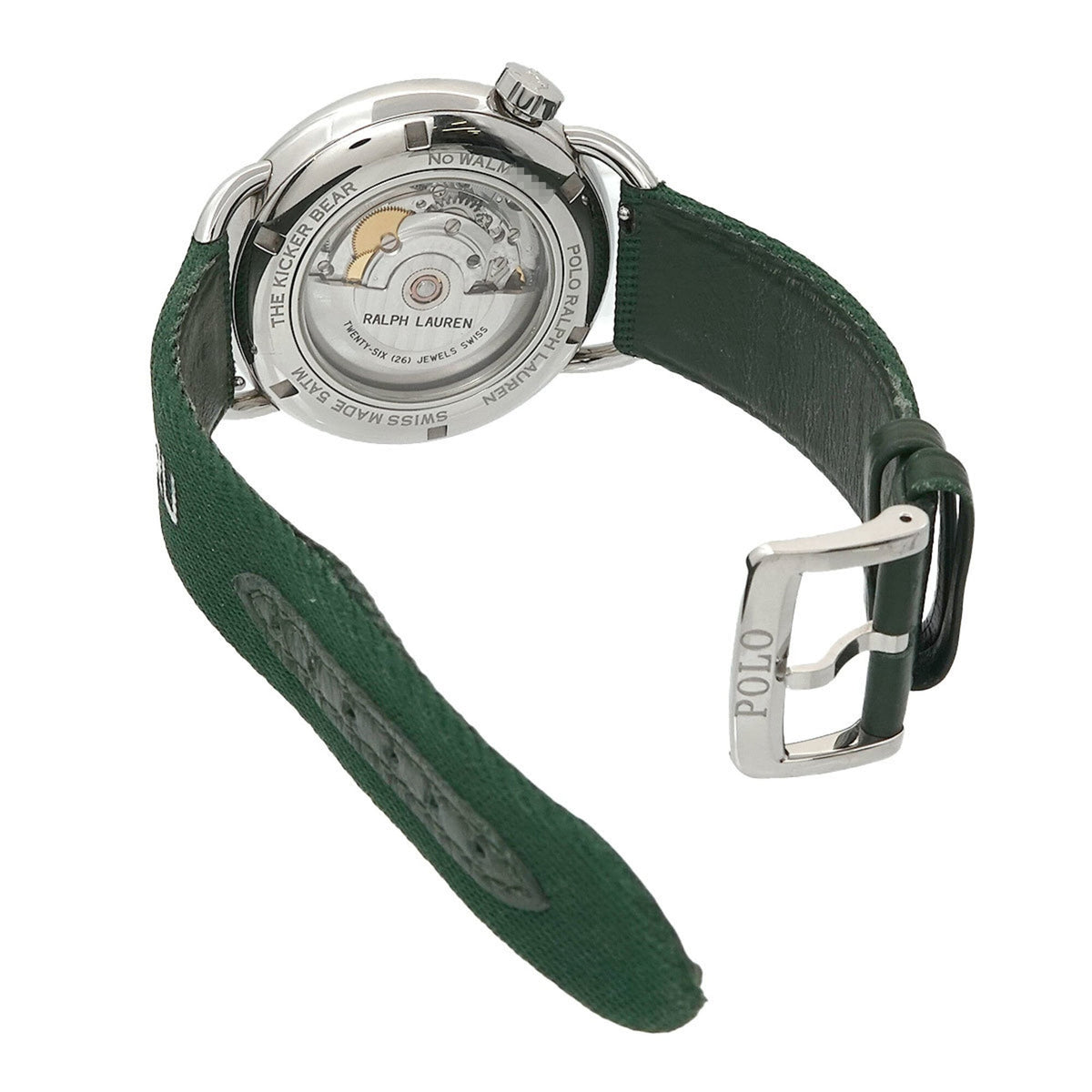 Ralph Lauren Polo Kicker Bear 2019 WM-Jubiläumsmodell RLR092705 Weiß Zifferblatt 42 mm Uhr