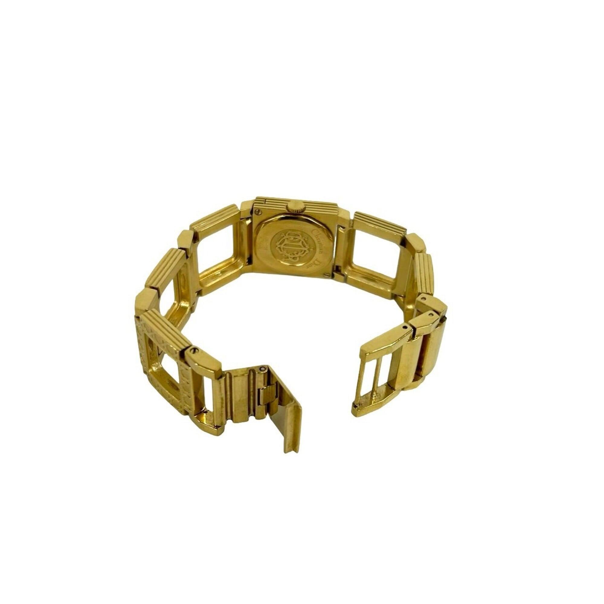 Christian Dior La Parisienne GP Quartz Wristwatch Gold 38450