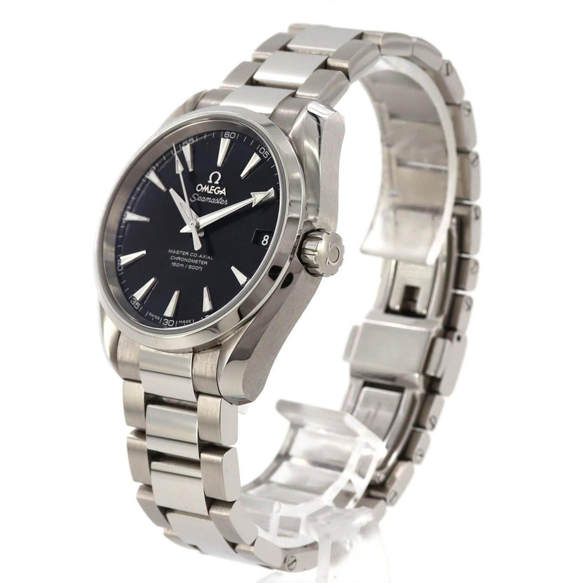 Omega Seamaster Aqua Terra 231.10.39.21.01.002 Schwarz Zifferblatt 39mm Uhr