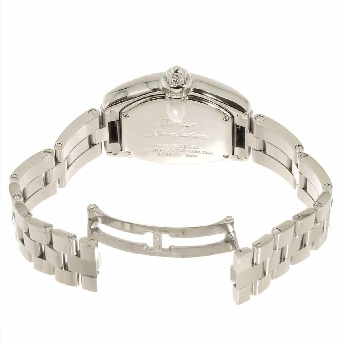 Cartier Roadster SM W62017V3 Pink Dial 33mm Watch