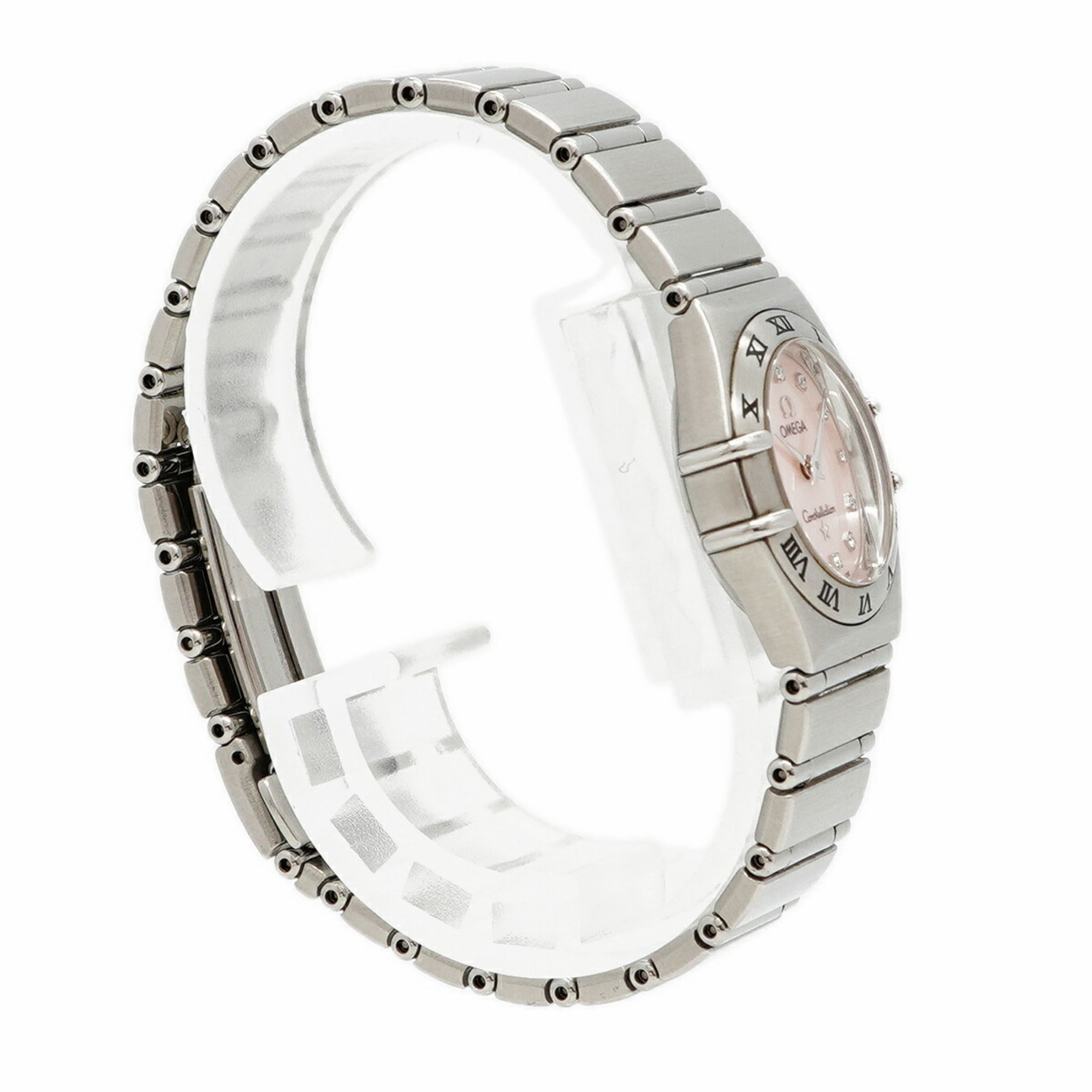 Omega Constellation 1562.65 Damenuhr mit Rosa Zifferblatt