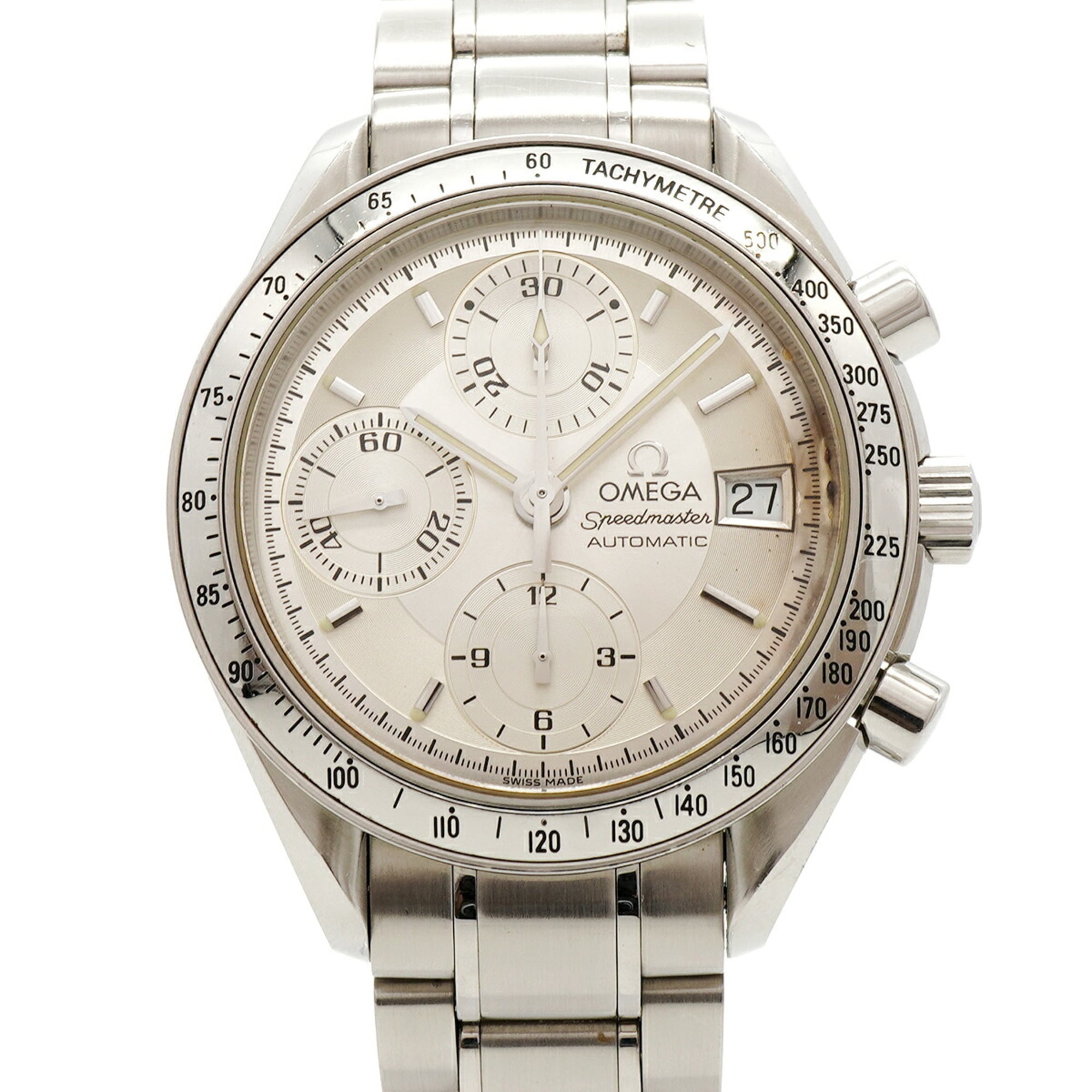 Montre Omega Speedmaster Date 3513.3 à cadran argenté 39mm