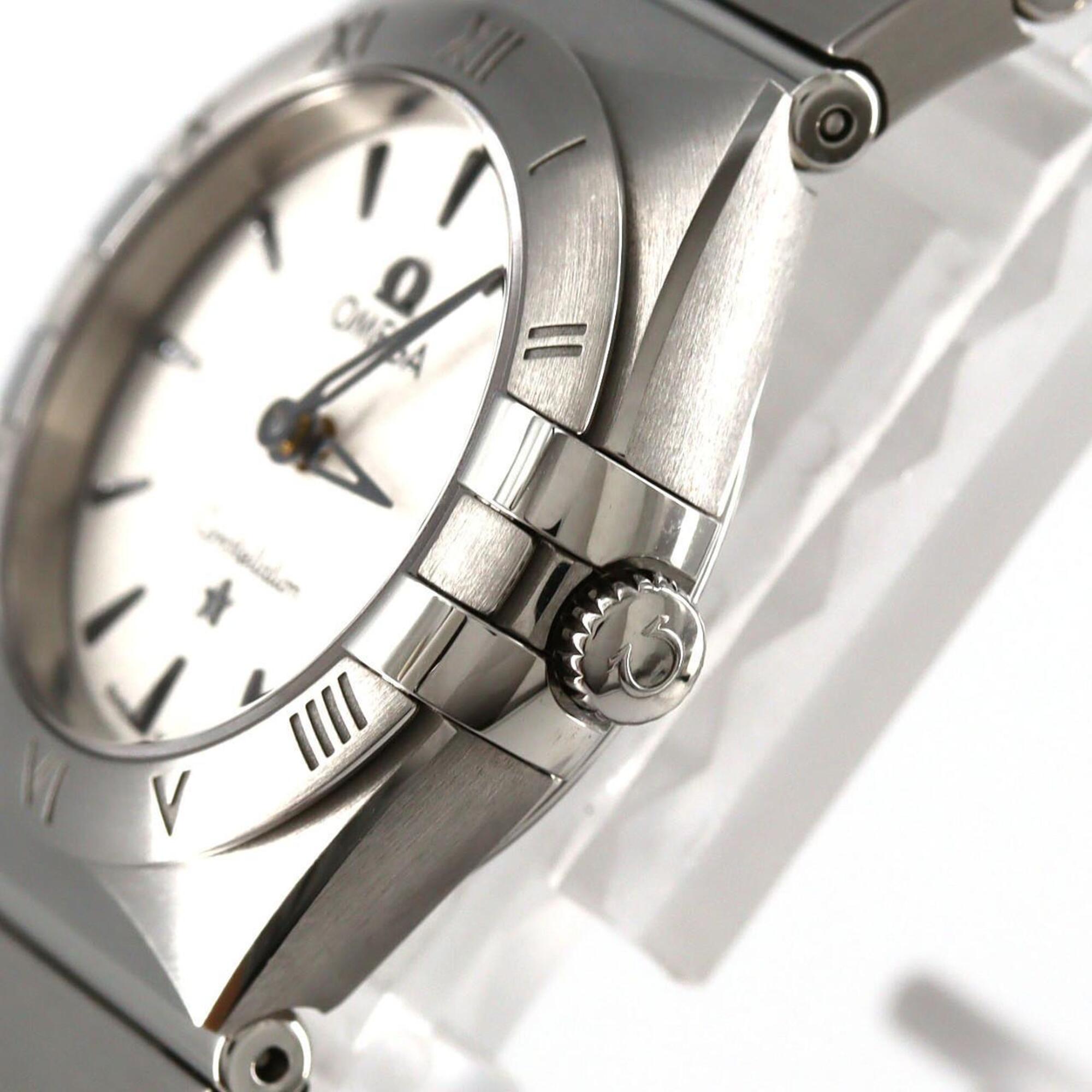 Montre Omega Constellation Manhattan Brush 131.10.25.60.02.001 en acier inoxydable Quartz
