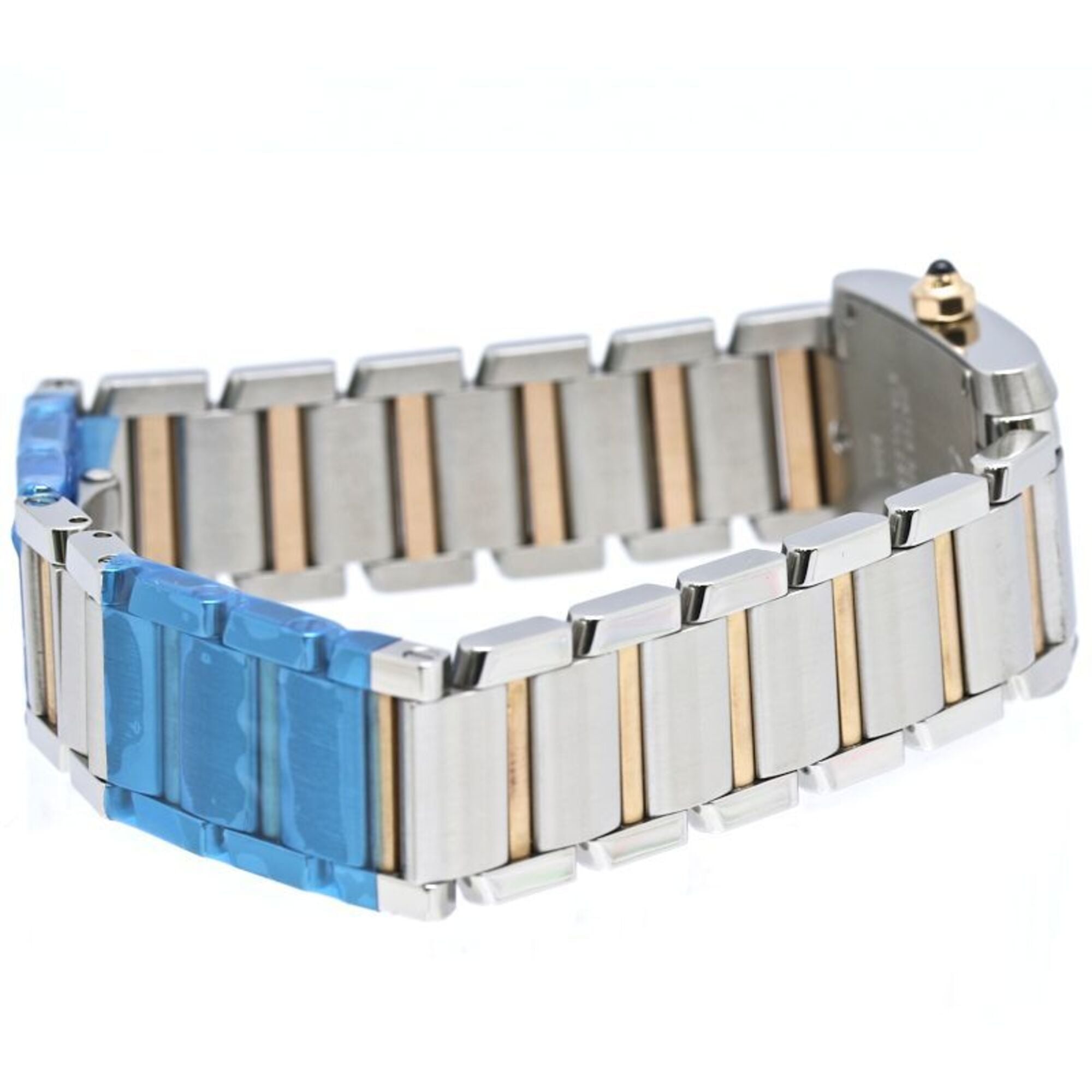 CARTIER Tank FranÃ§aise SM W51027Q4 Wo SSx18KPG 40559