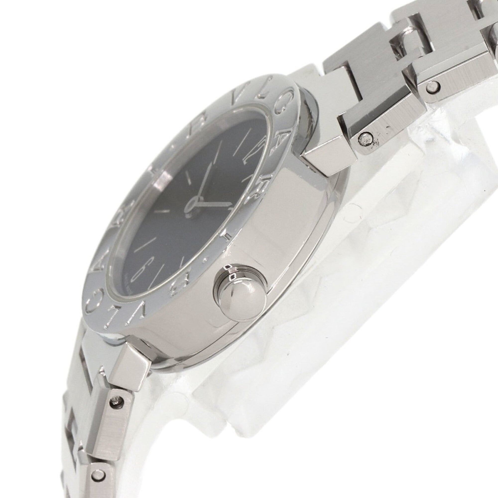 Bvlgari Bvlgari Bvlgari horloge met zwarte wijzerplaat, 23 mm