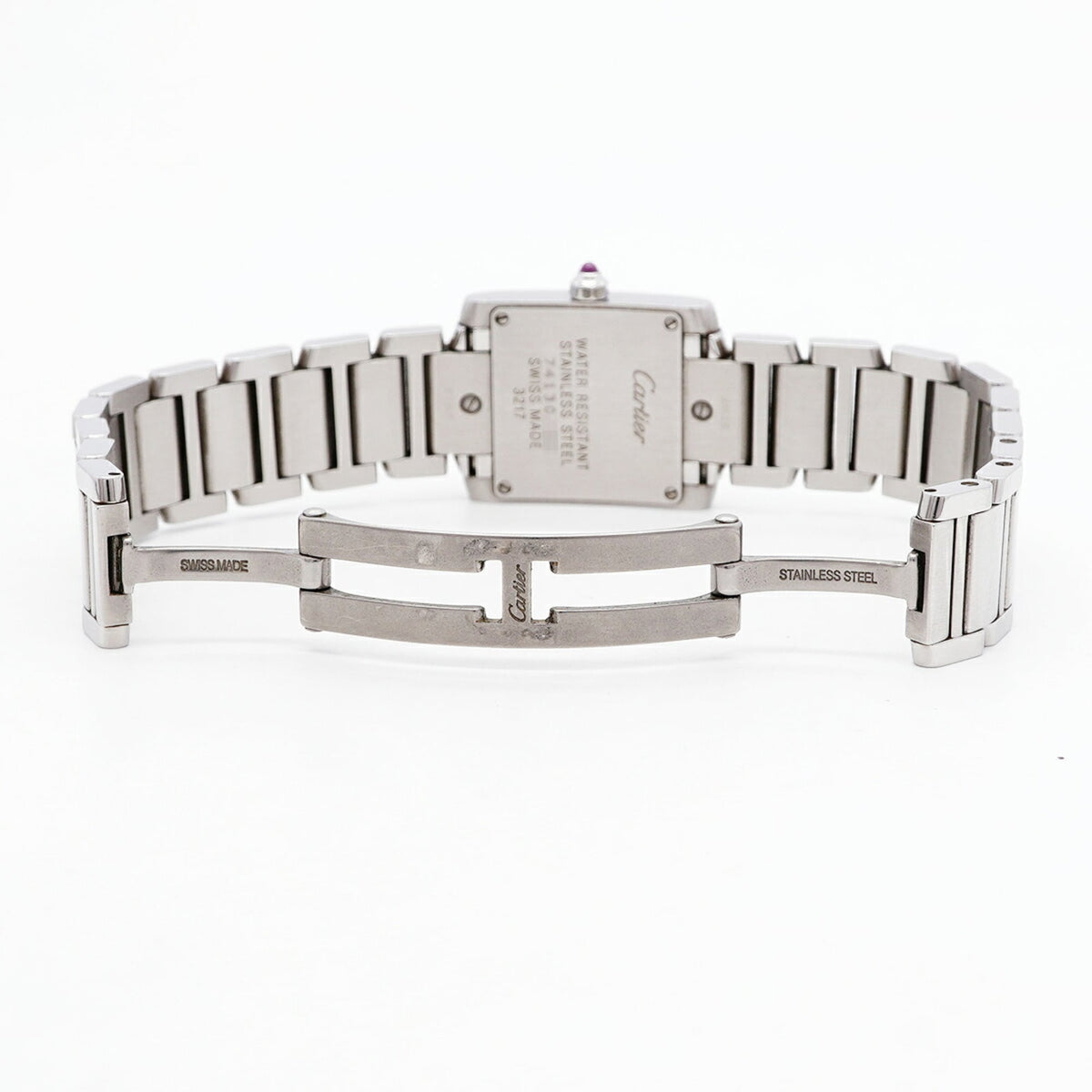 Cartier Tank Française SM W51028Q3 Pink Dial 20mm Watch