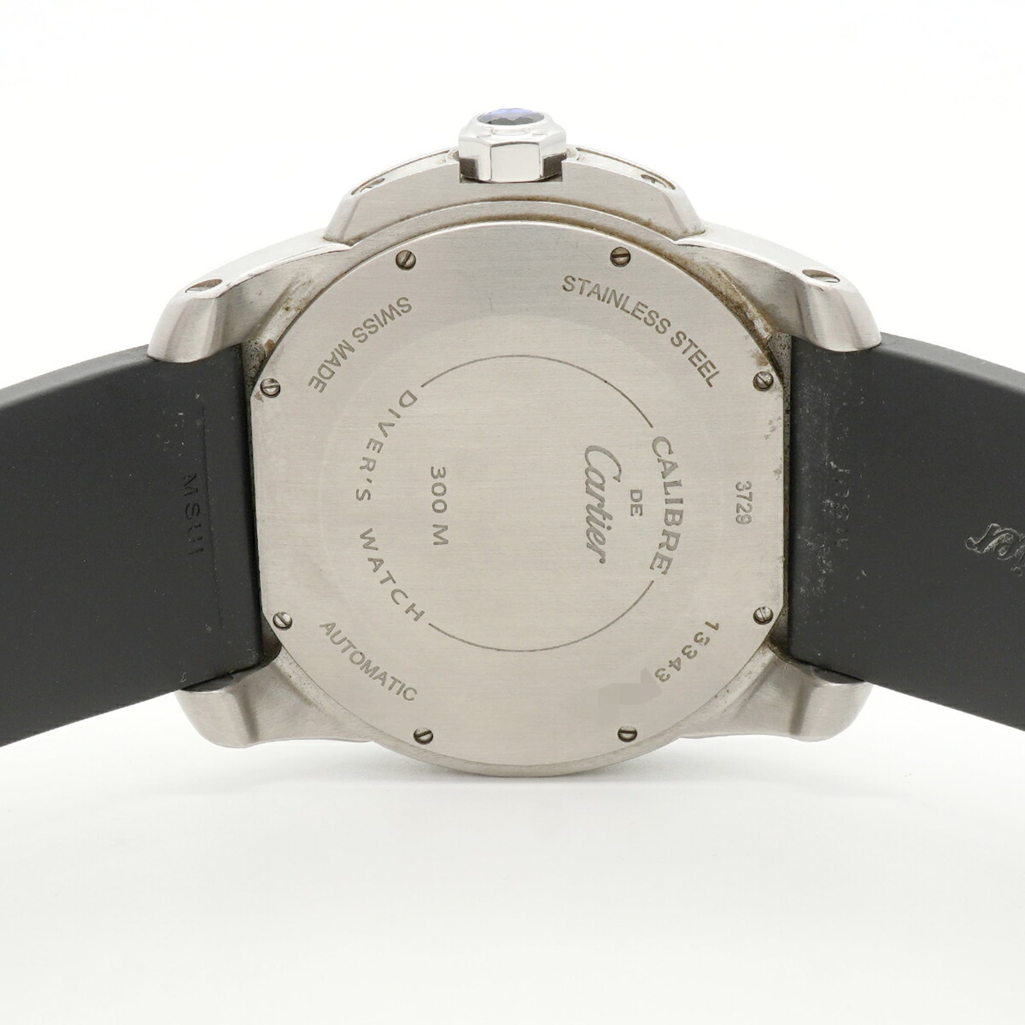 Cartier Calibre Diver W7100056 Black Dial 43mm Watch