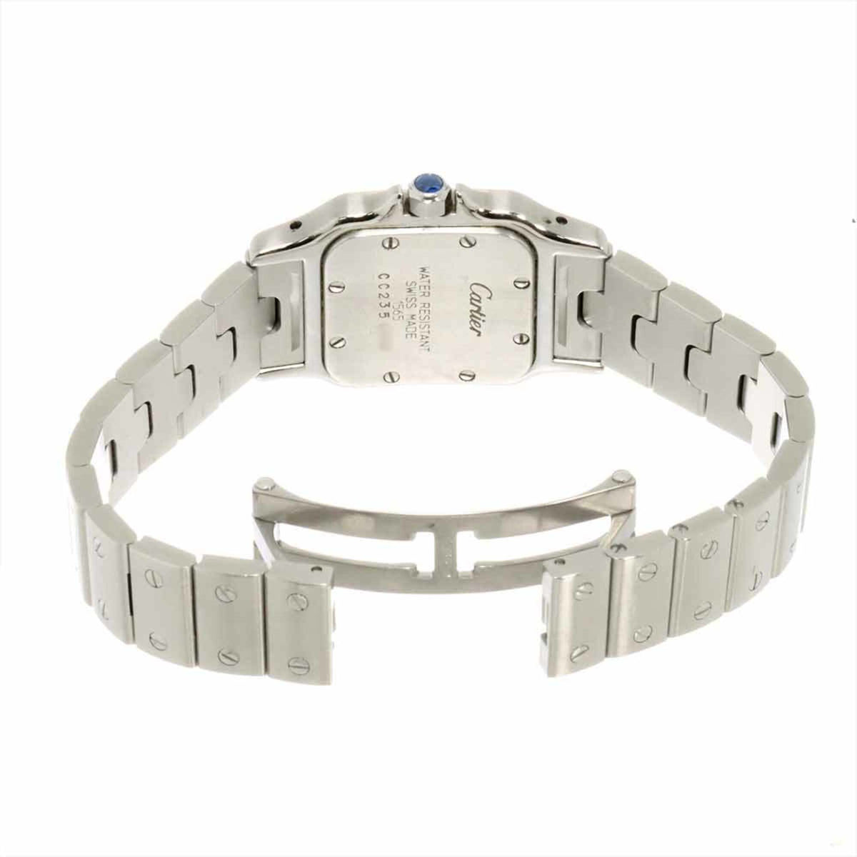 Cartier Santos Galbee SM W20017D6 Ivory Dial 23mm Watch