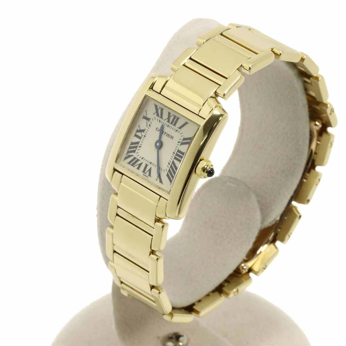 Cartier Tank Française SM W50002N2 Ivory Dial 20mm Watch